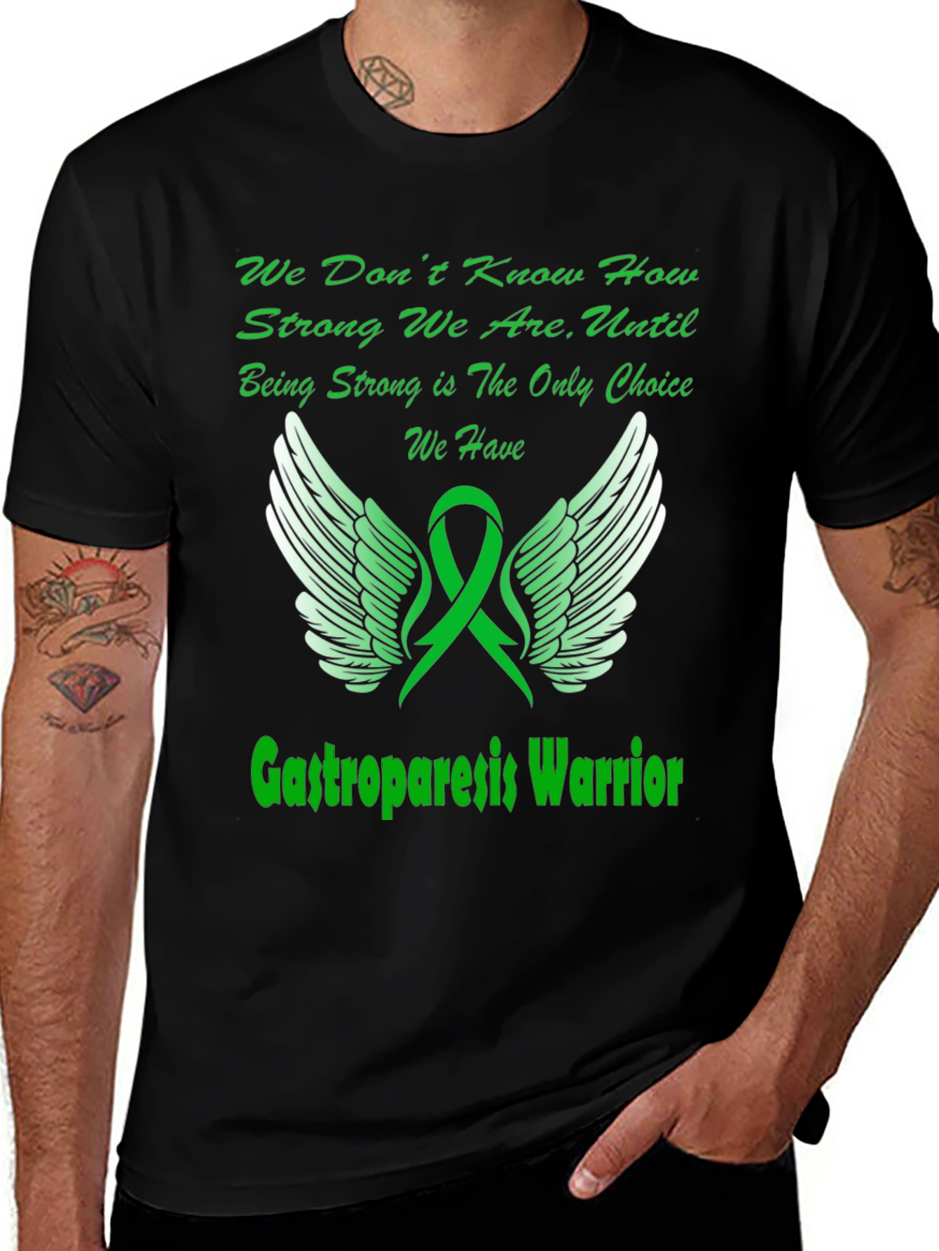 Gastroparesis Warrior T-Shirt - Awareness Support Tee