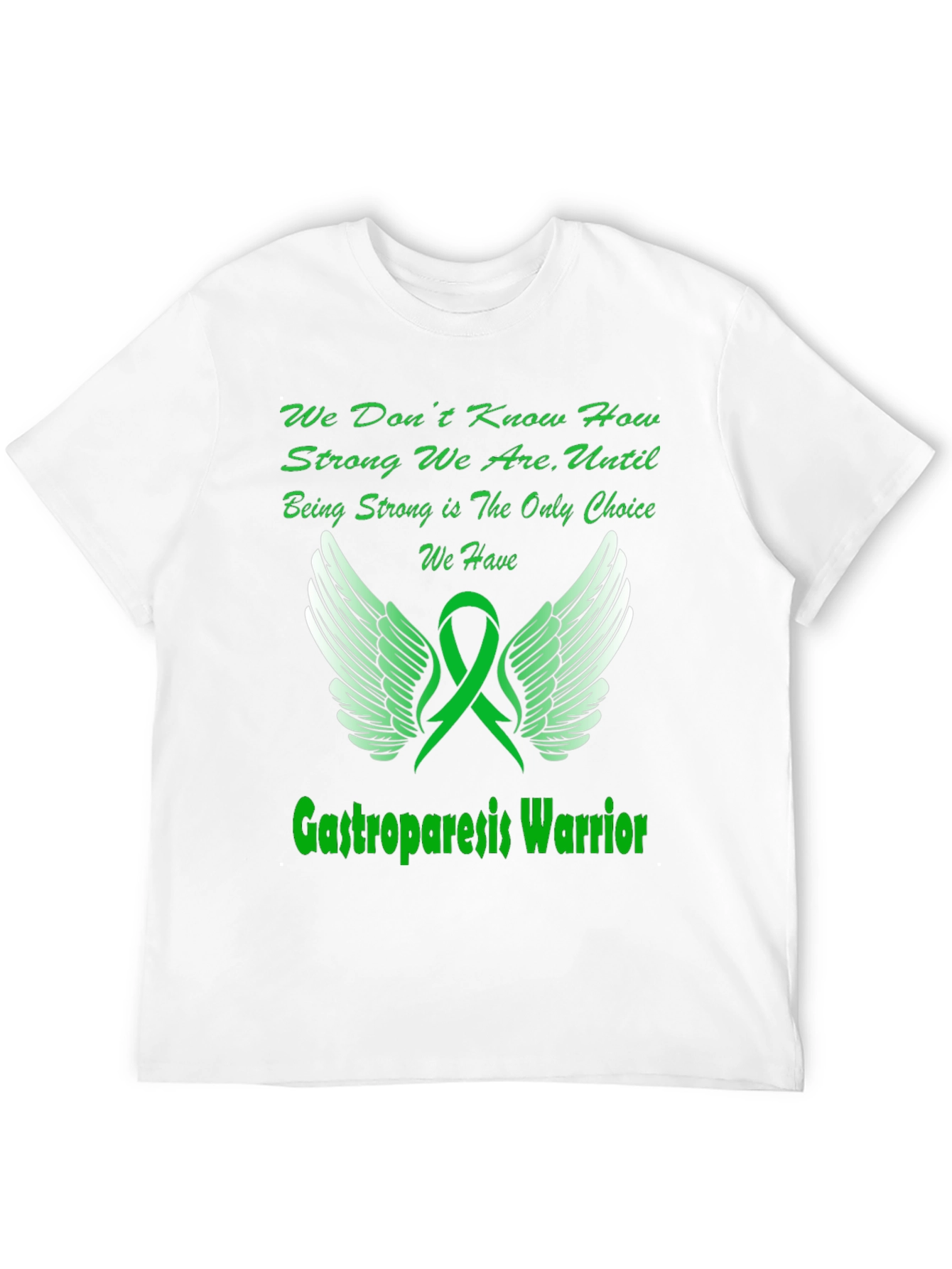 Gastroparesis Warrior T-Shirt - Awareness Support Tee