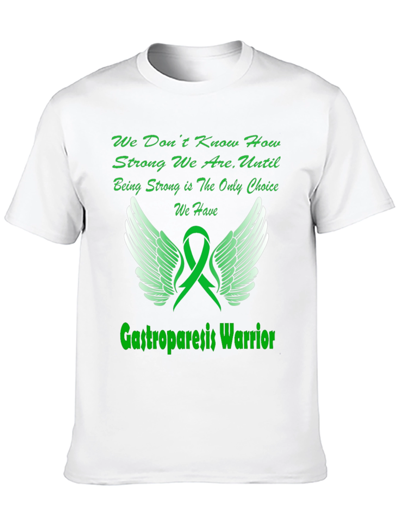 Gastroparesis Warrior T-Shirt - Awareness Support Tee