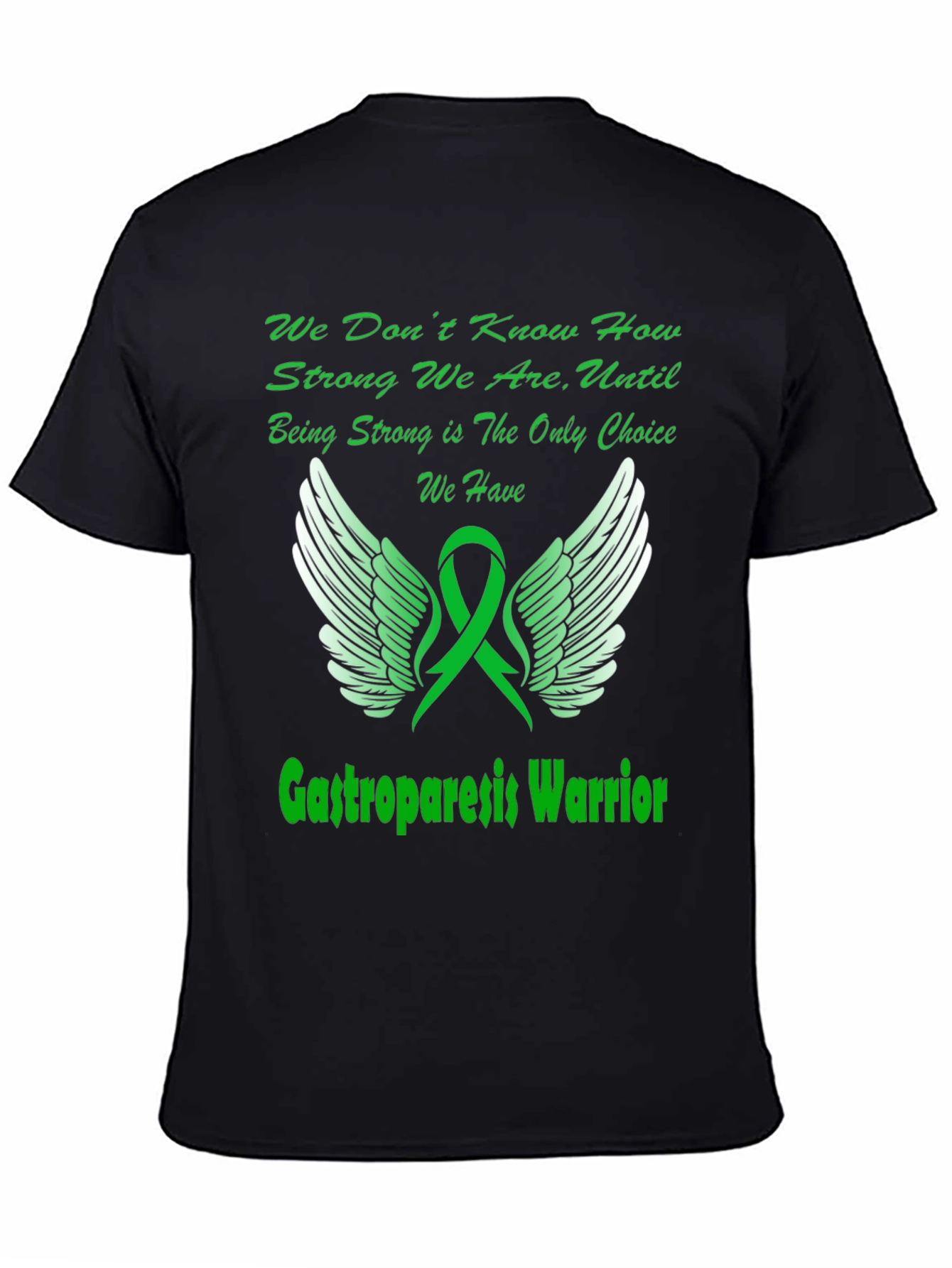 Gastroparesis Warrior T-Shirt - Awareness Support Tee