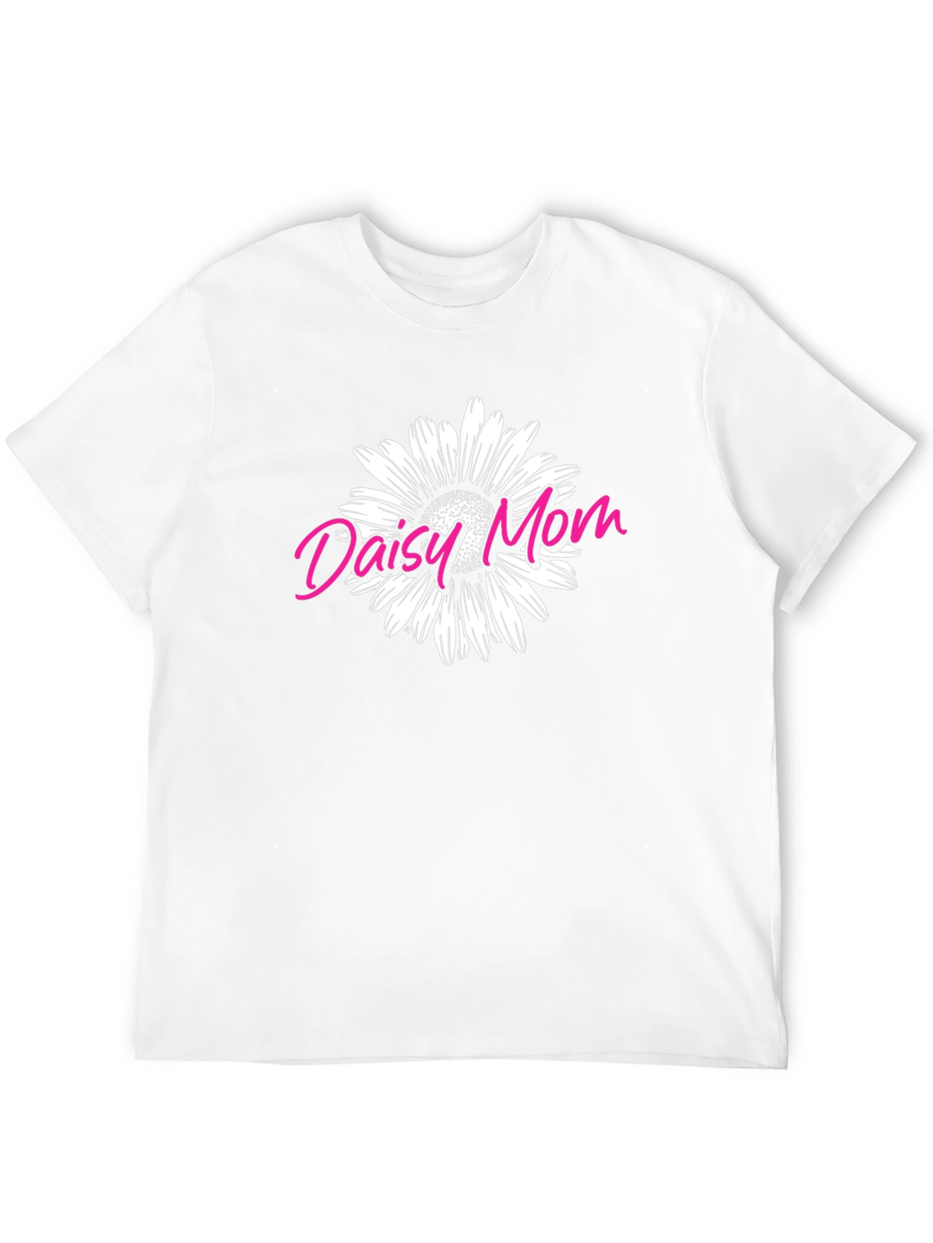 Daisy Mom Graphic Tee - Black Unisex Shirt