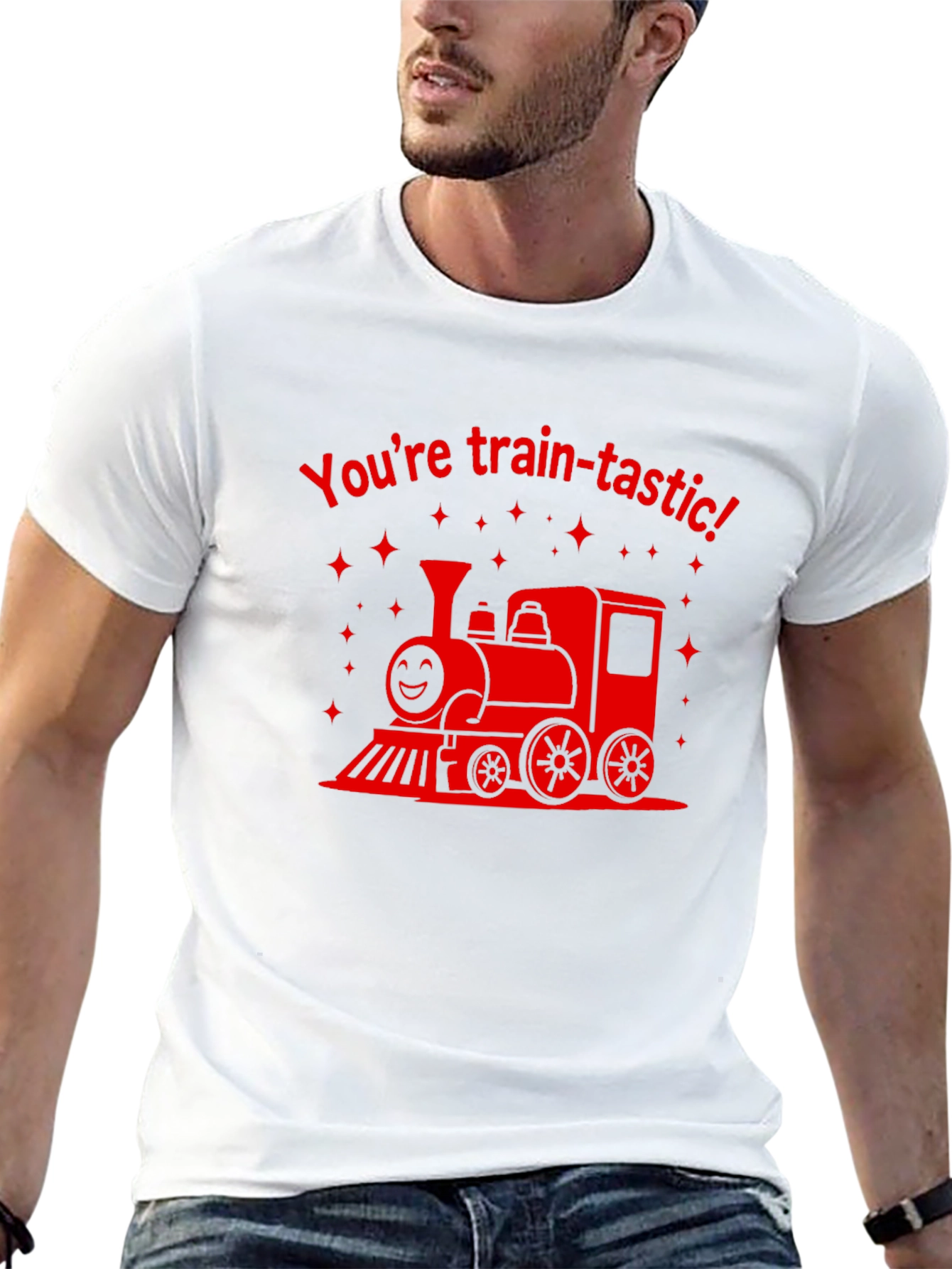 Train-tastic Black T-Shirt