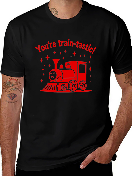 Train-tastic Black T-Shirt