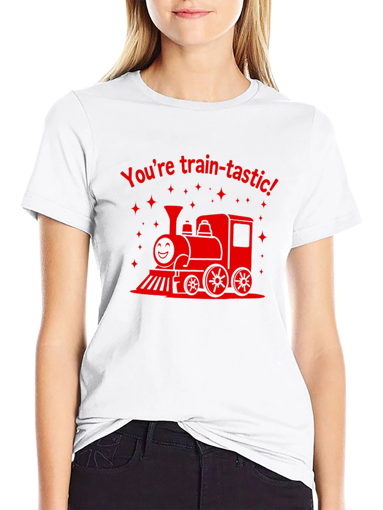 Train-tastic Black T-Shirt