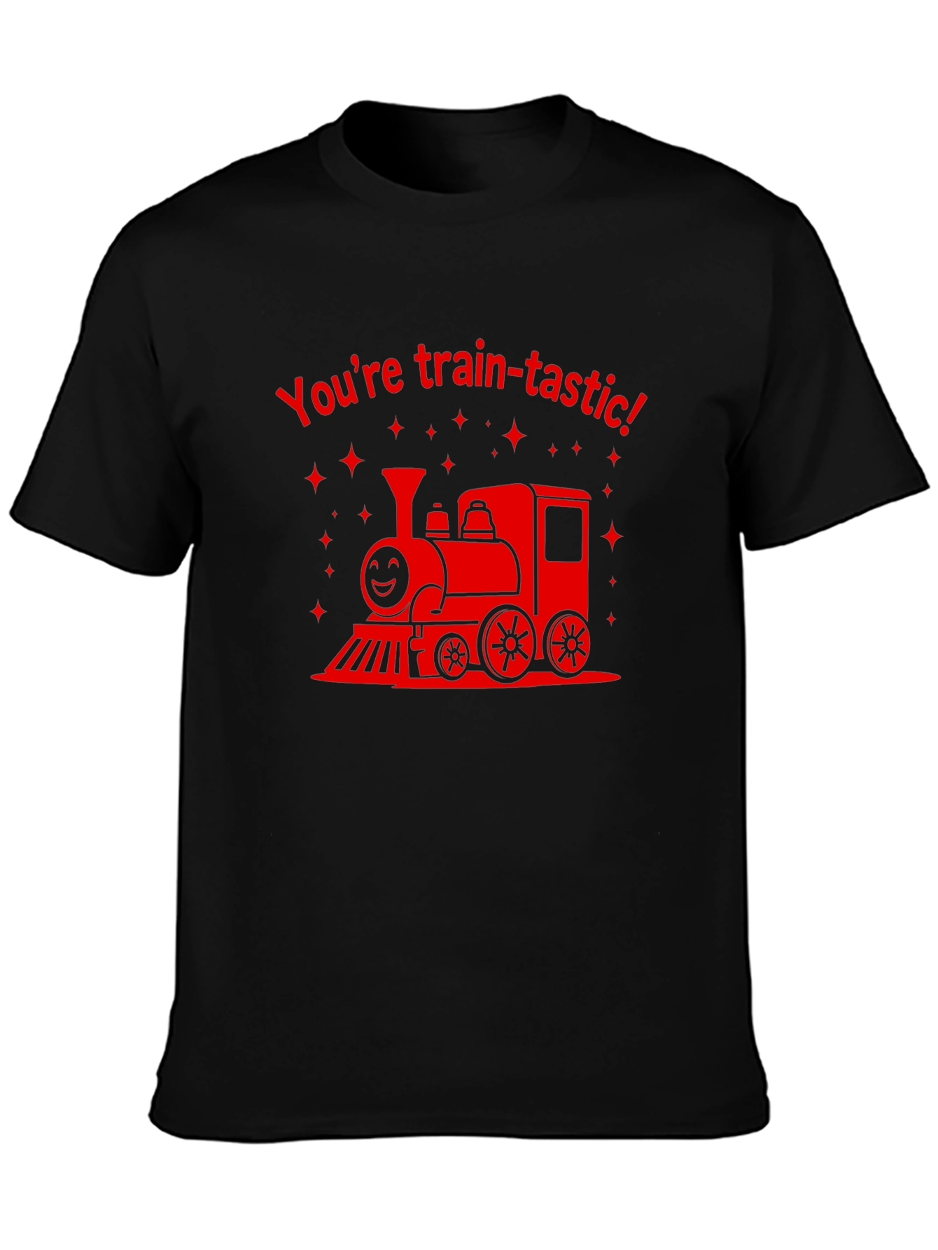 Train-tastic Black T-Shirt