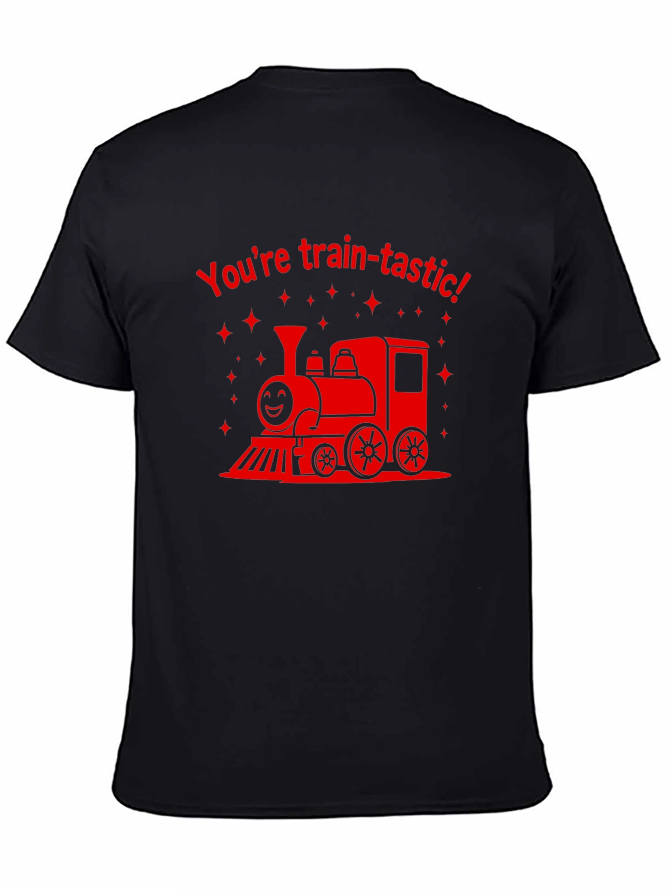 Train-tastic Black T-Shirt