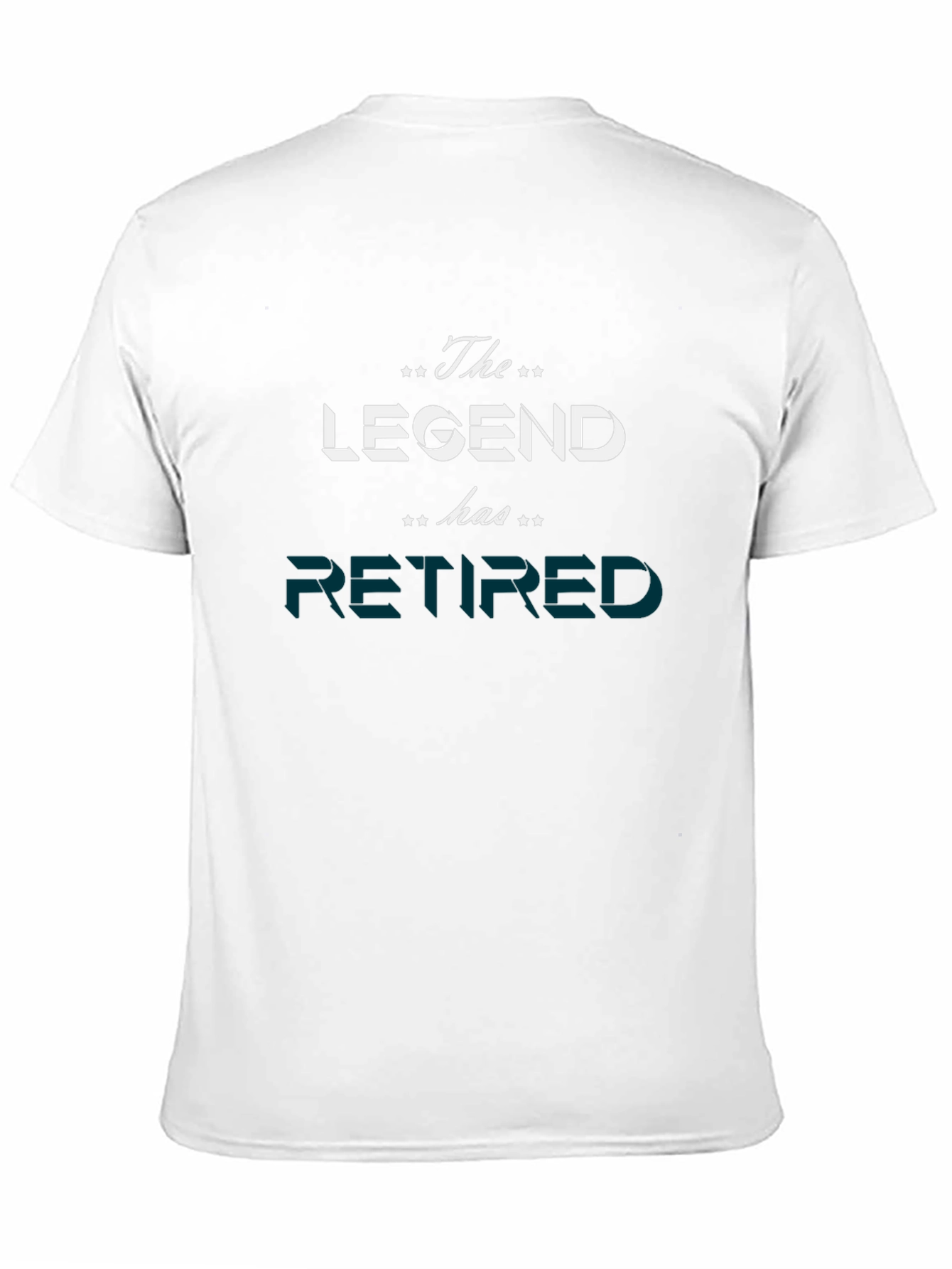 The Legend Has Retired Black T-Shirt