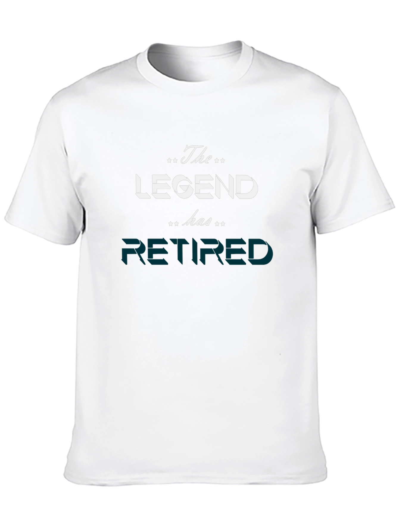The Legend Has Retired Black T-Shirt