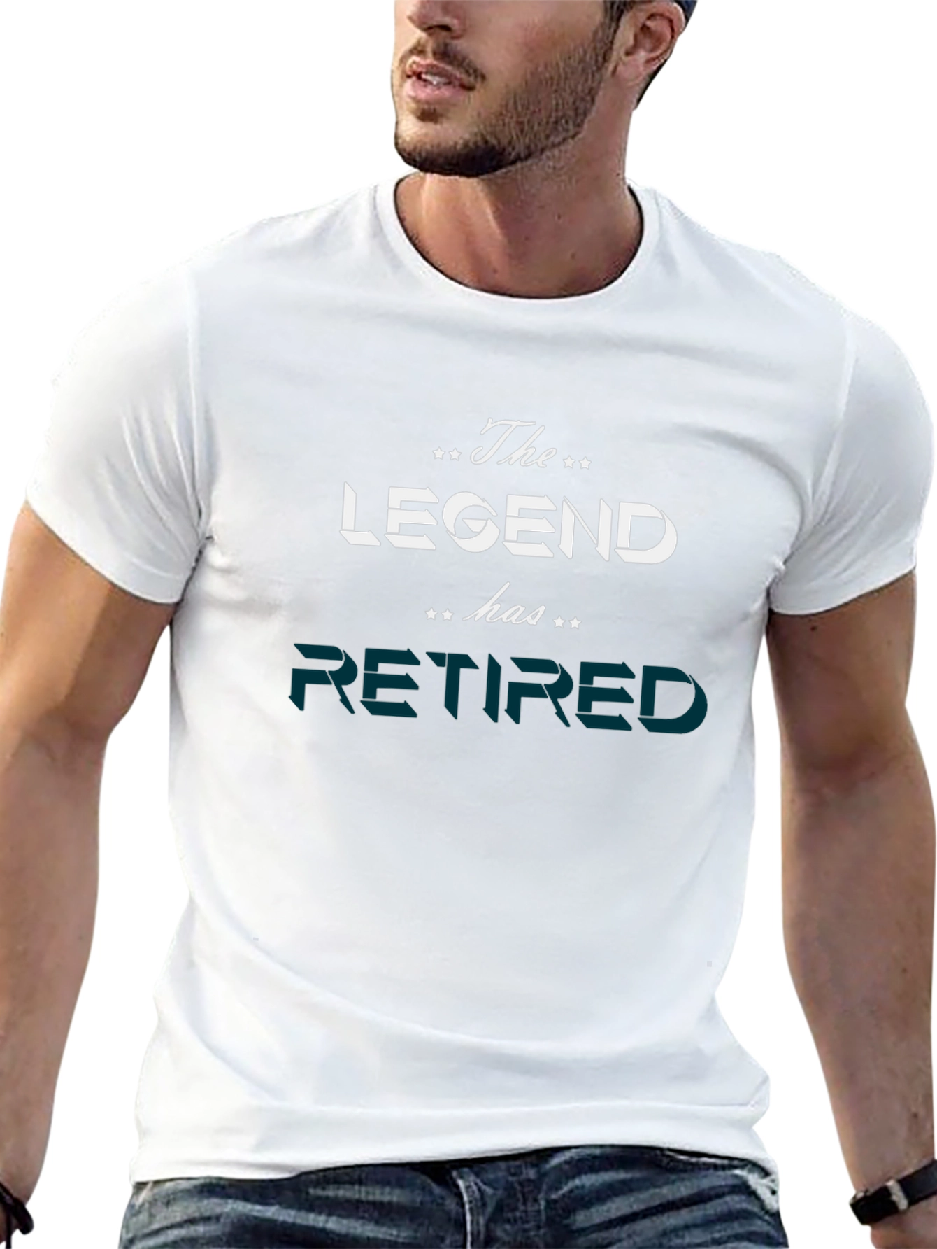 The Legend Has Retired Black T-Shirt