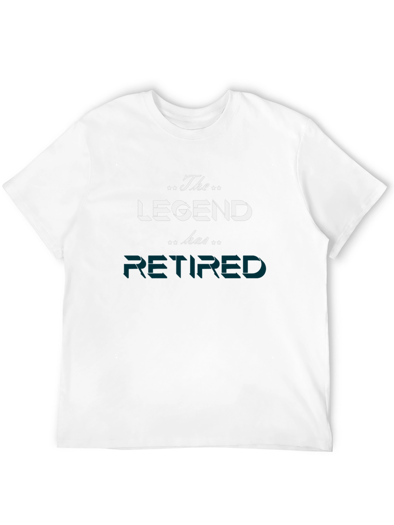 The Legend Has Retired Black T-Shirt