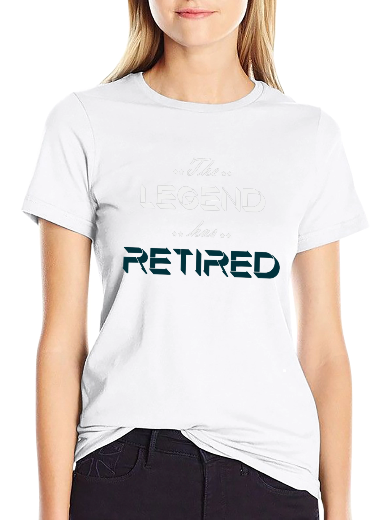 The Legend Has Retired Black T-Shirt