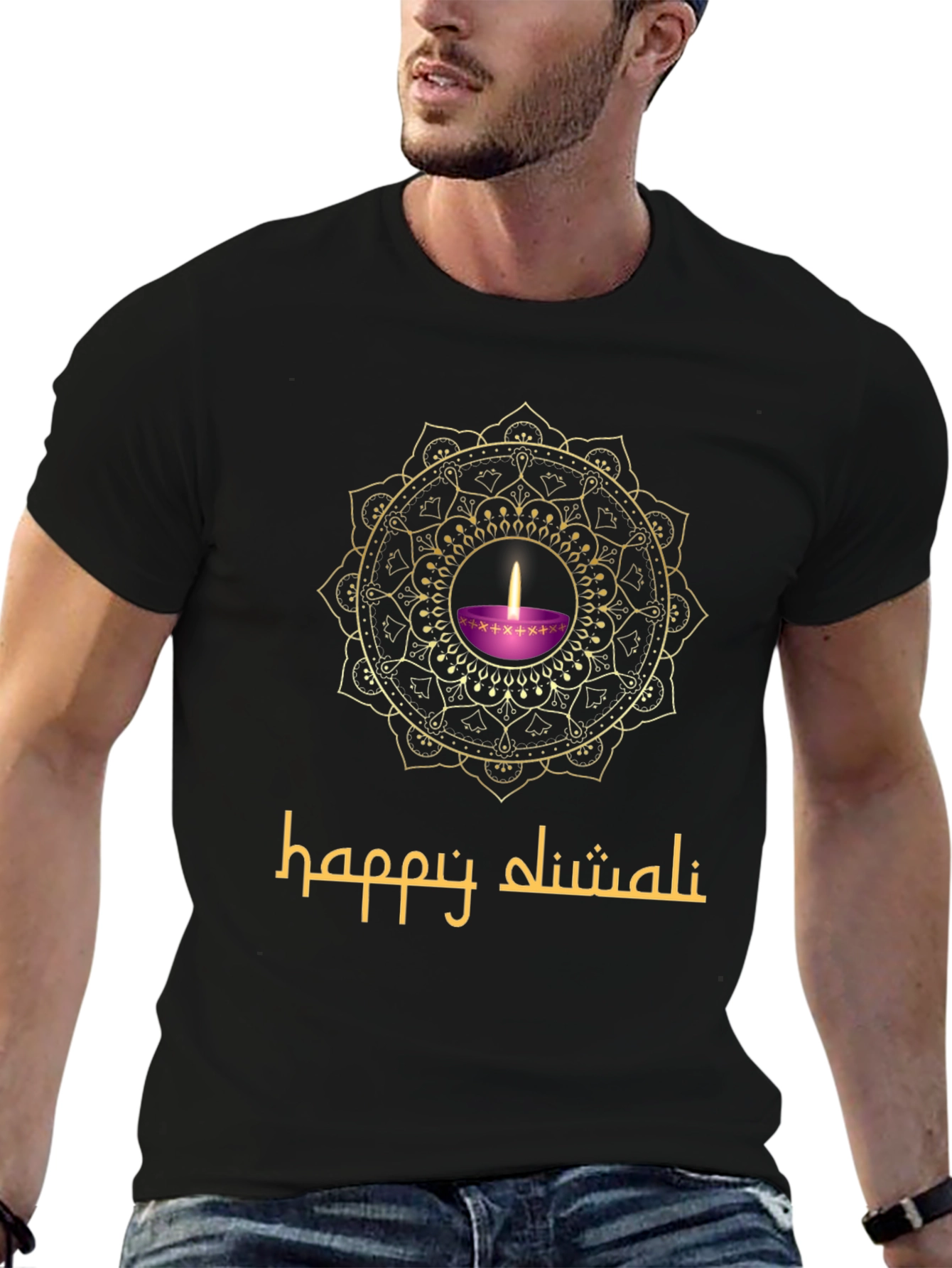Happy Diwali T-Shirt - Festive Celebration