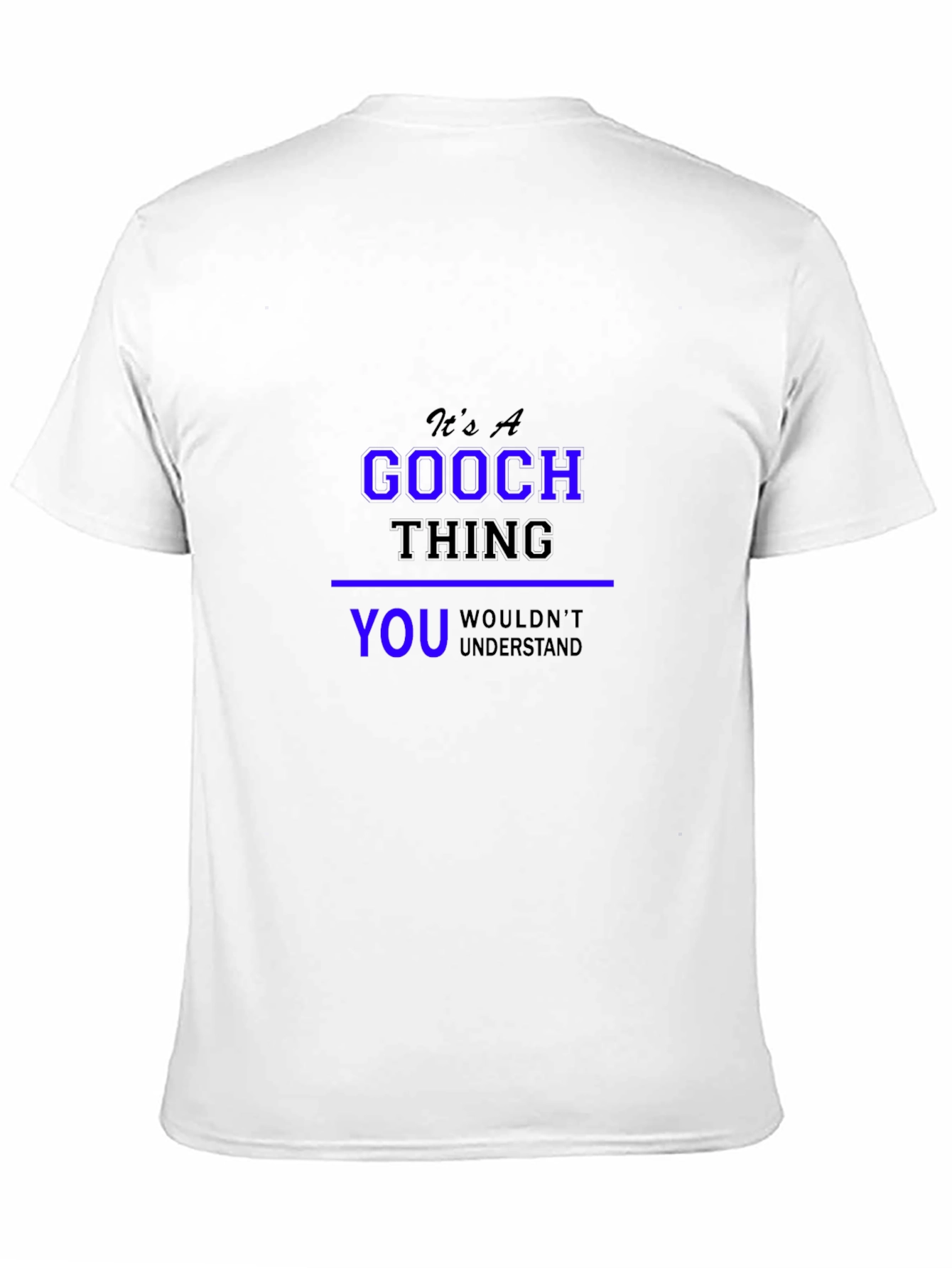 Gooch Thing Graphic Tee - Novelty T-Shirt