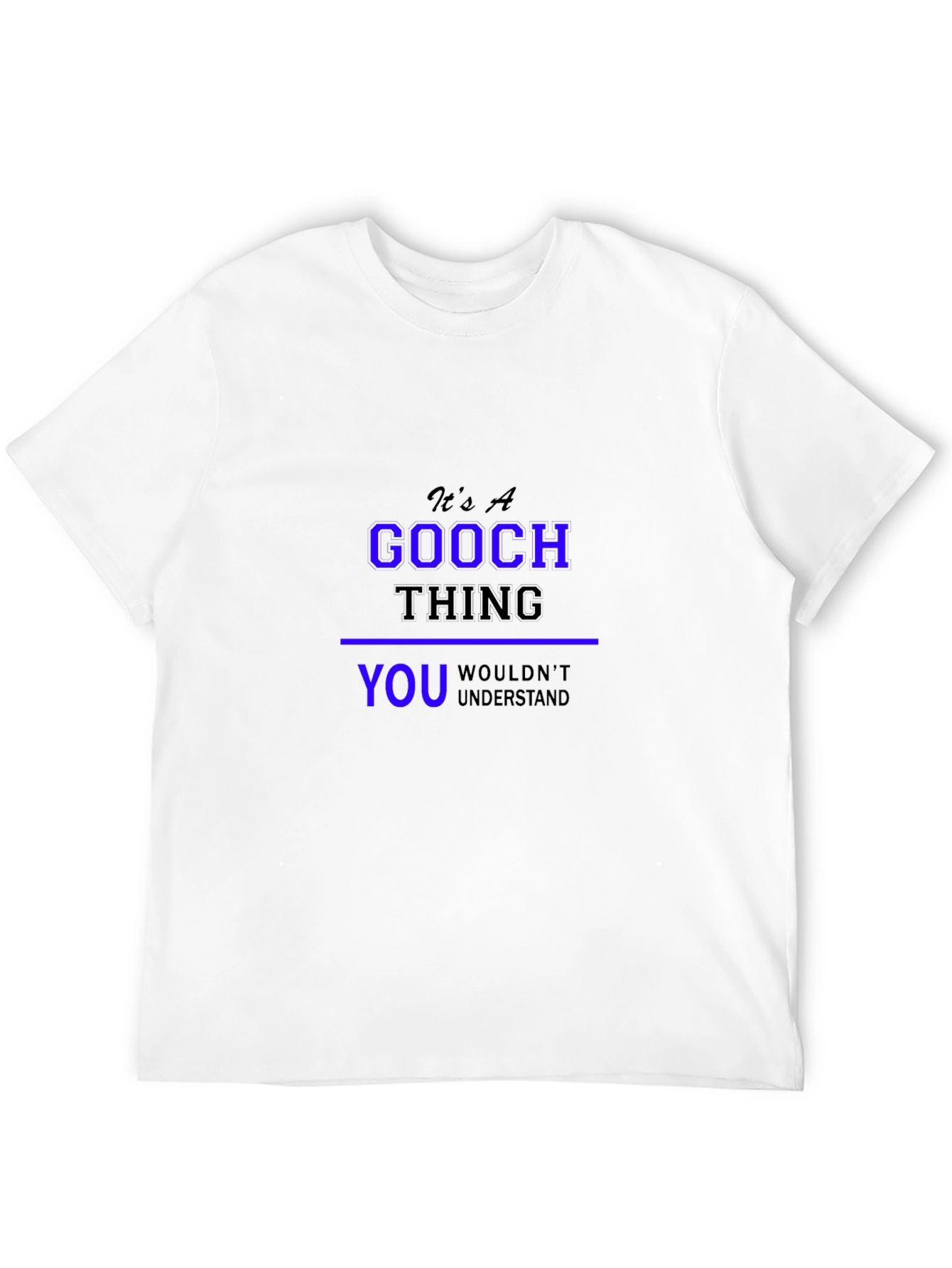 Gooch Thing Graphic Tee - Novelty T-Shirt