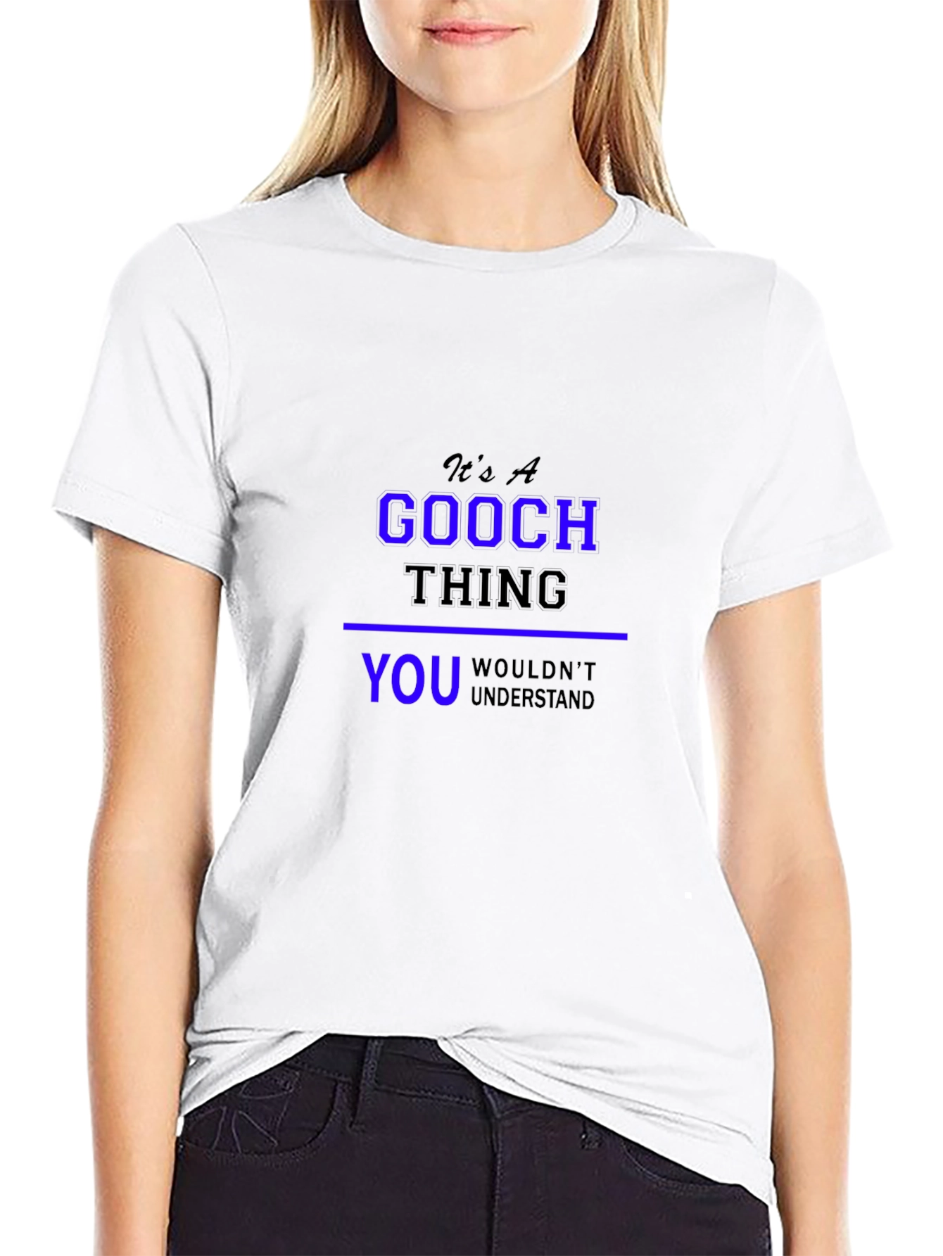 Gooch Thing Graphic Tee - Novelty T-Shirt