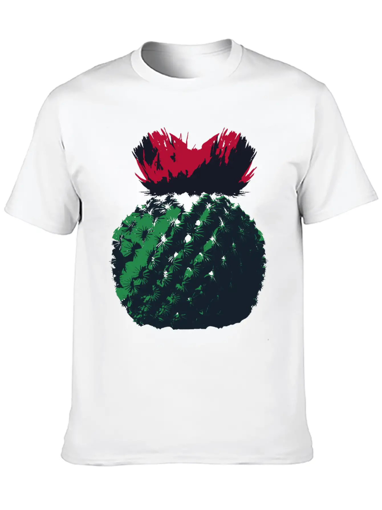 Cactus Basic Graphic T-Shirt – Daily Comfort In Soft Cotton