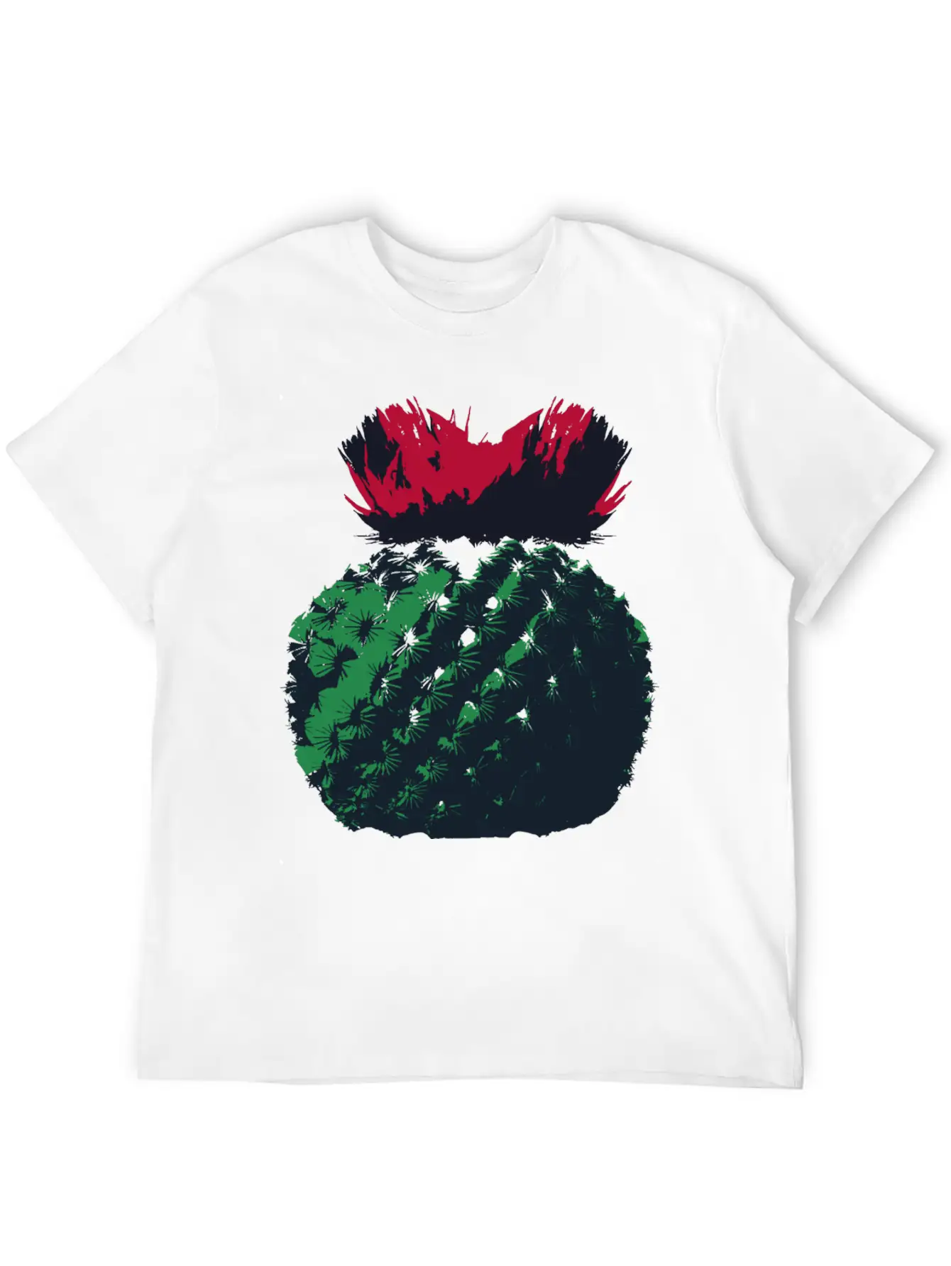 Cactus Basic Graphic T-Shirt – Daily Comfort In Soft Cotton