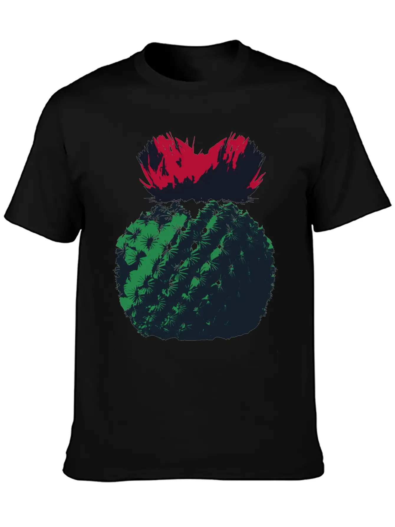 Cactus Basic Graphic T-Shirt – Daily Comfort In Soft Cotton