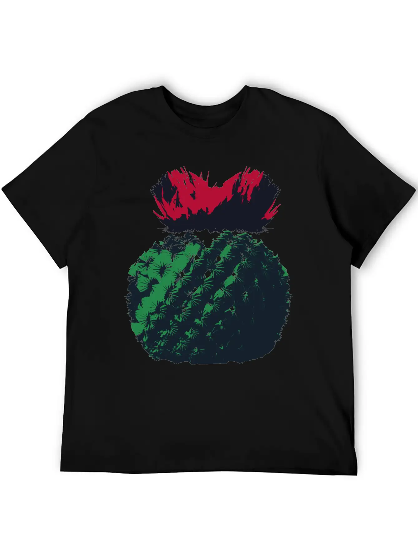 Cactus Basic Graphic T-Shirt – Daily Comfort In Soft Cotton