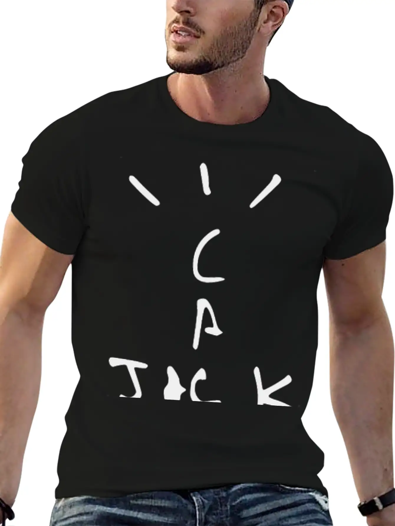 Cactus Chuden Jack Stylish Everyday T-Shirt – Unisex Basic Cotton Tee
