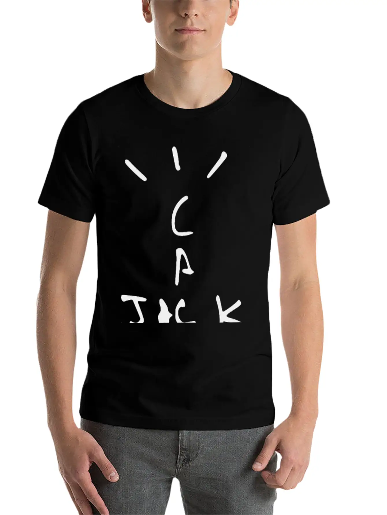 Cactus Chuden Jack Stylish Everyday T-Shirt – Unisex Basic Cotton Tee