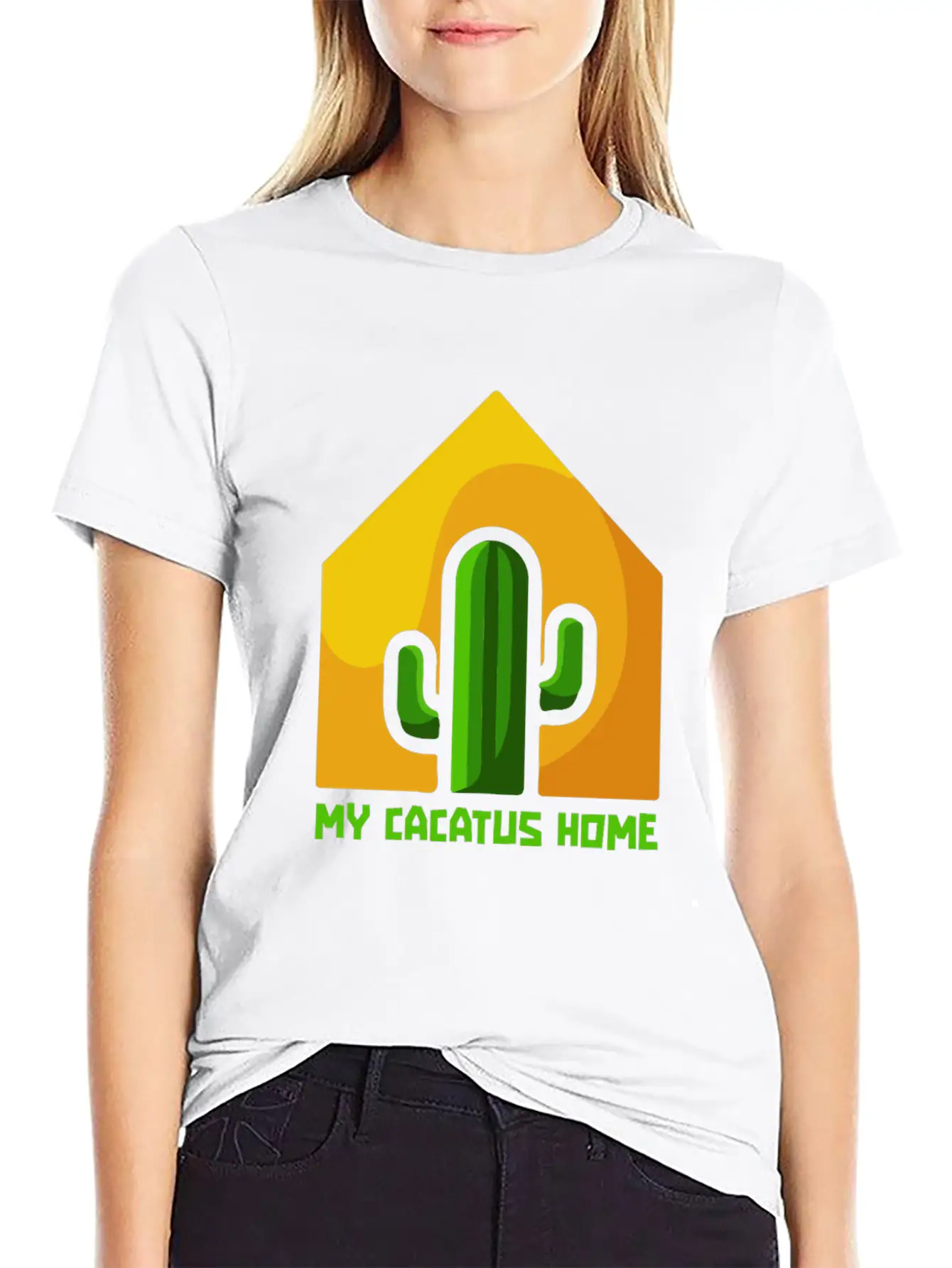 Cactus Gardening Unisex Casual T-Shirt – Clean Design For Daily Comfort