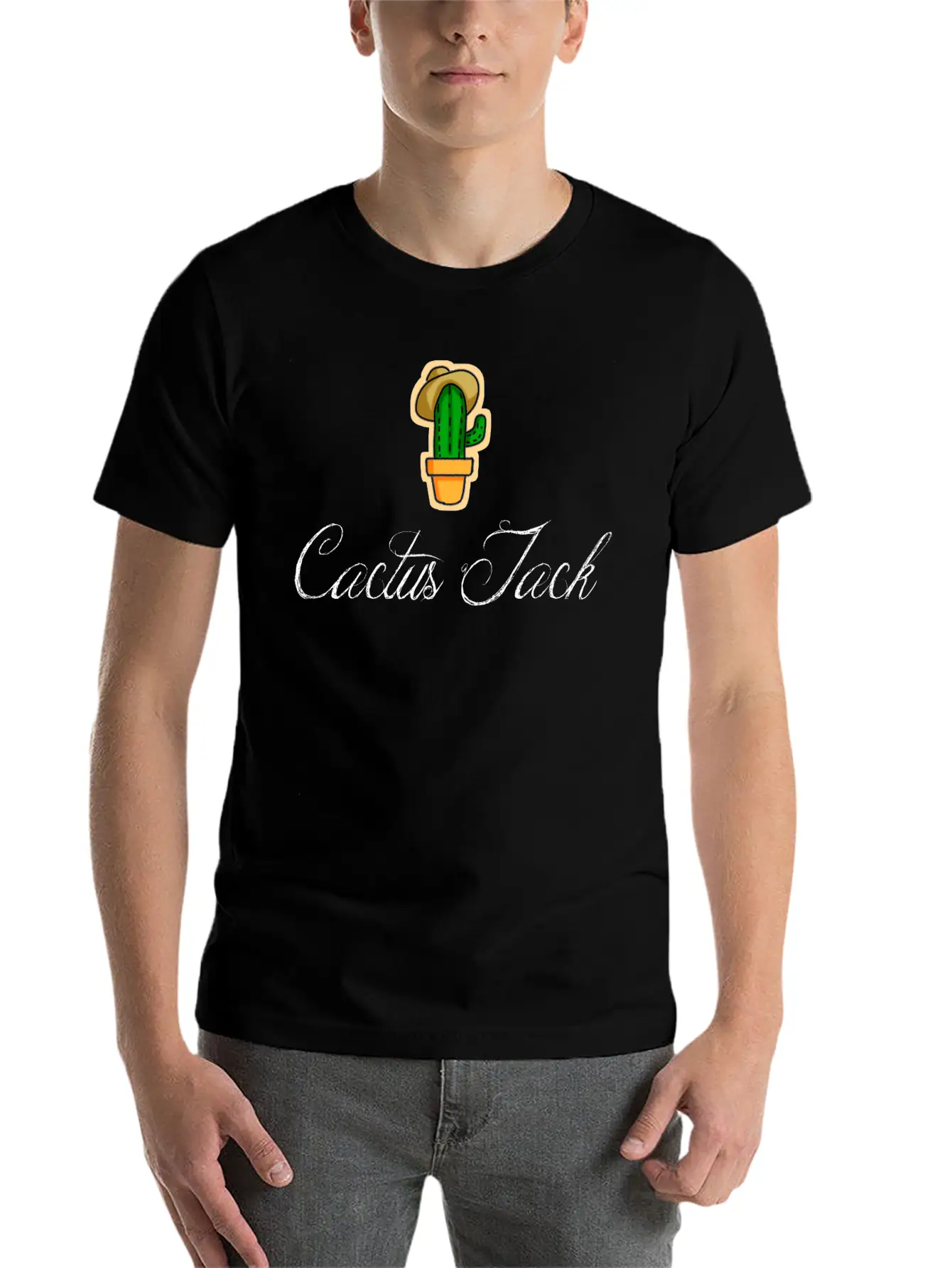 Cactus Jack Basic Graphic T-Shirt – Daily Comfort In Soft Cotton