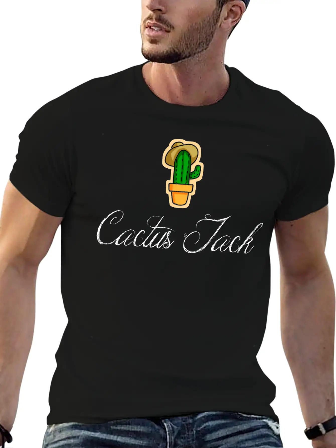 Cactus Jack Basic Graphic T-Shirt – Daily Comfort In Soft Cotton