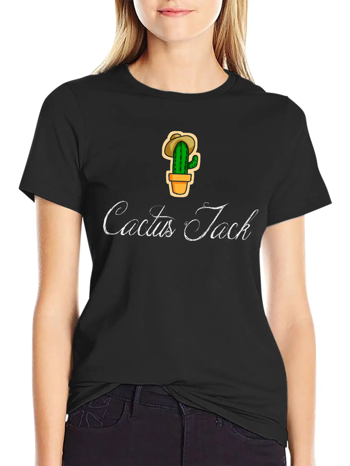 Cactus Jack Basic Graphic T-Shirt – Daily Comfort In Soft Cotton