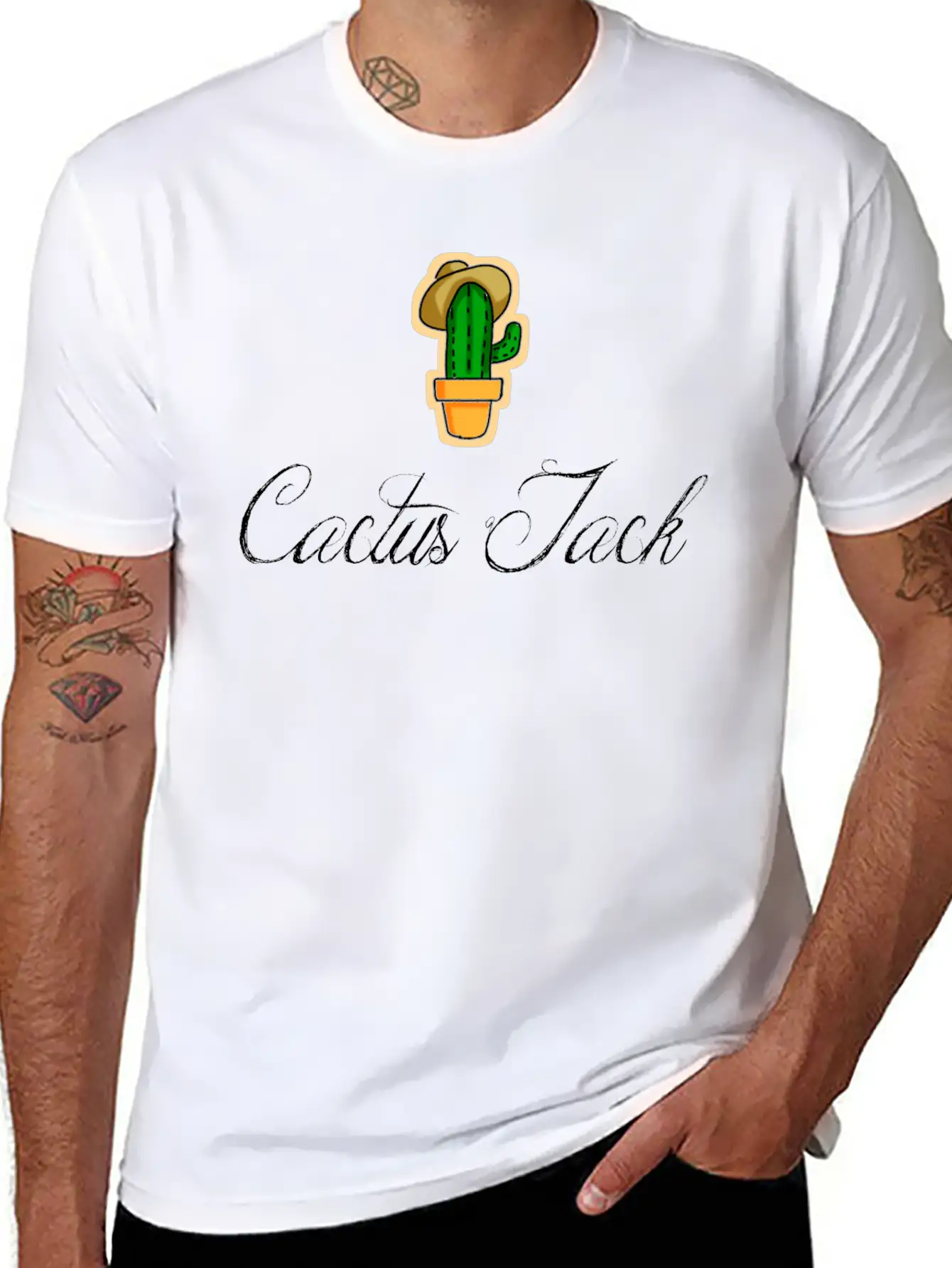 Cactus Jack Basic Graphic T-Shirt – Daily Comfort In Soft Cotton
