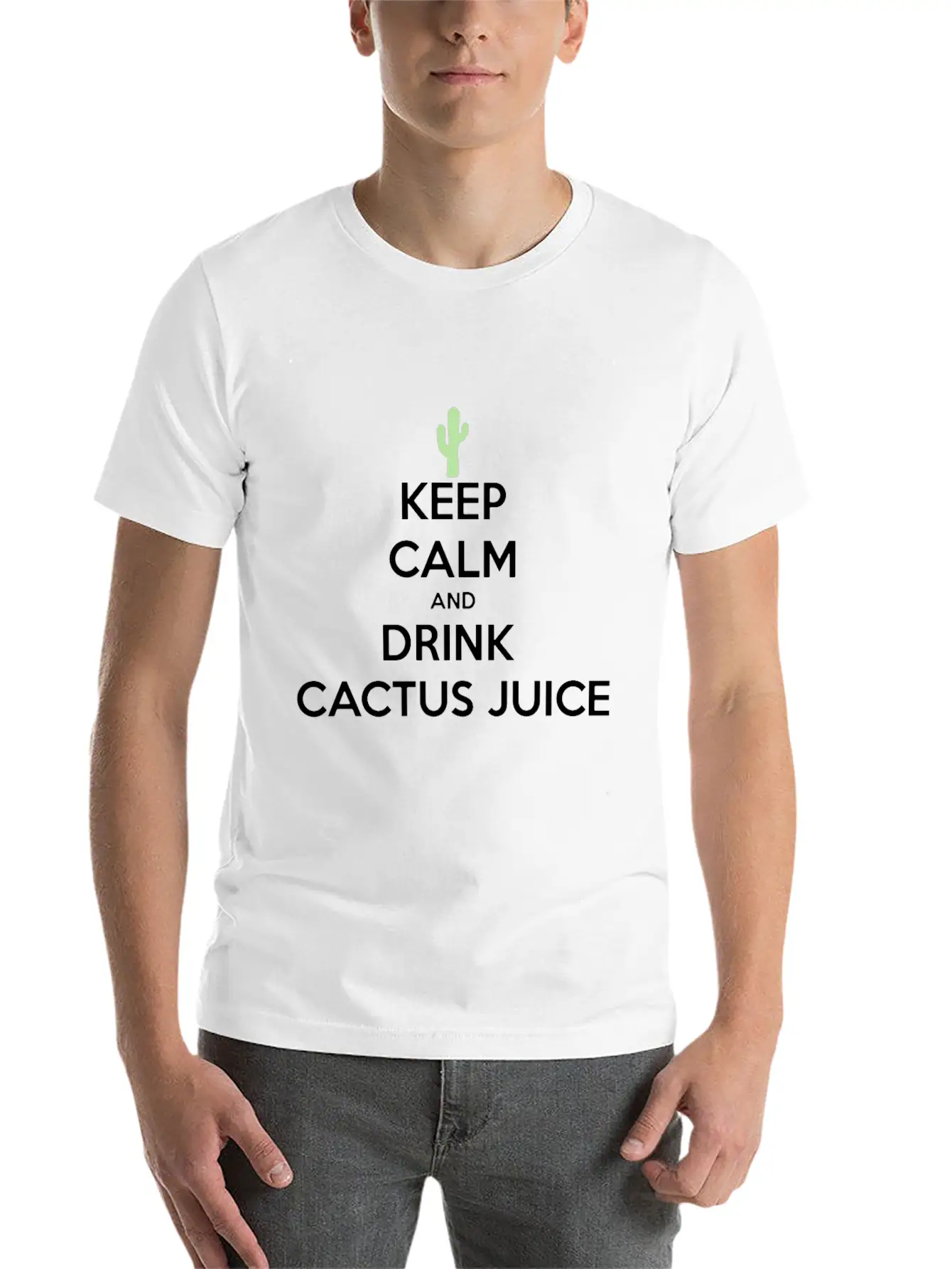 Cactus Juice Logo Stylish Everyday T-Shirt – Unisex Basic Cotton Tee
