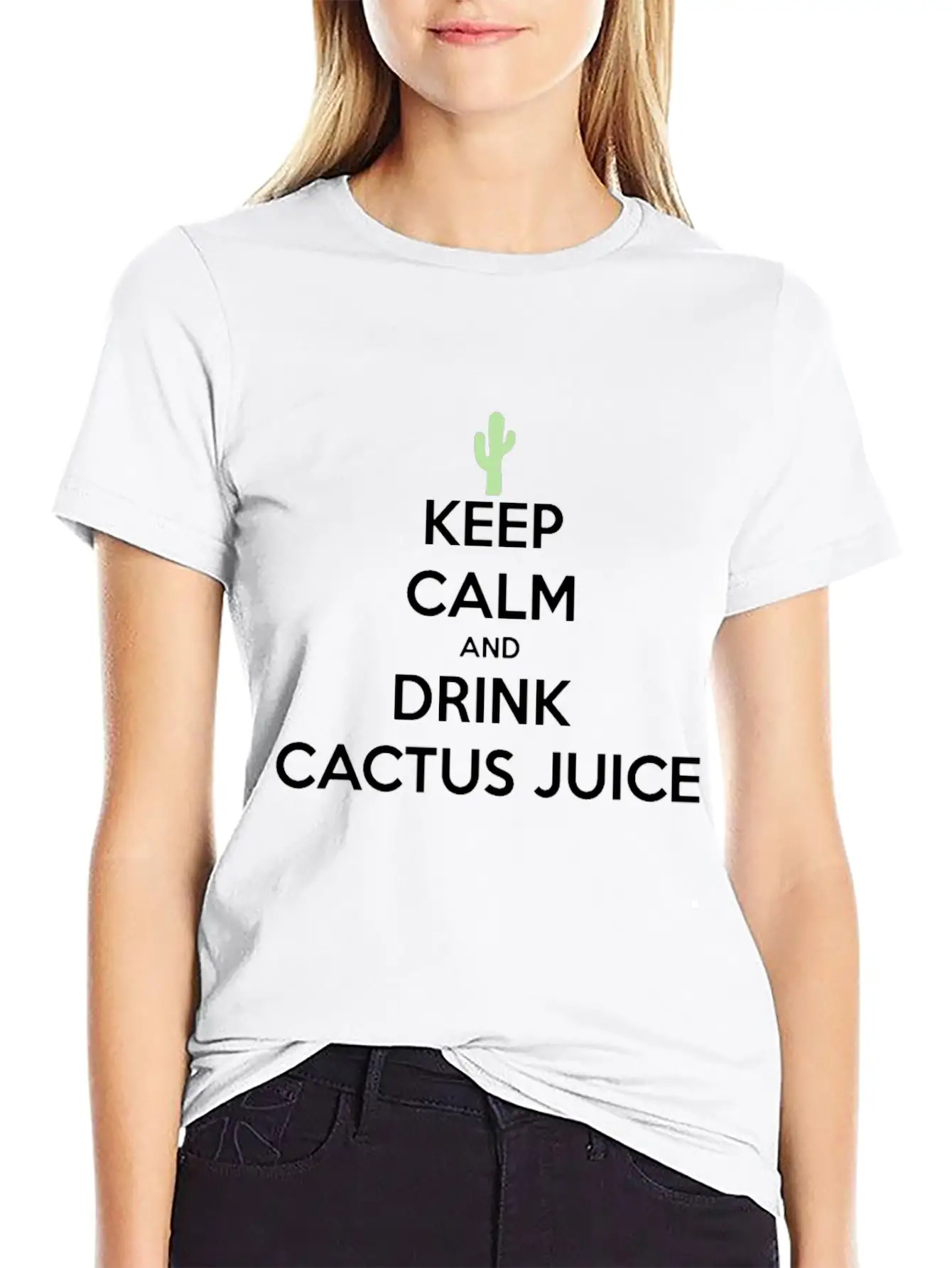 Cactus Juice Logo Stylish Everyday T-Shirt – Unisex Basic Cotton Tee