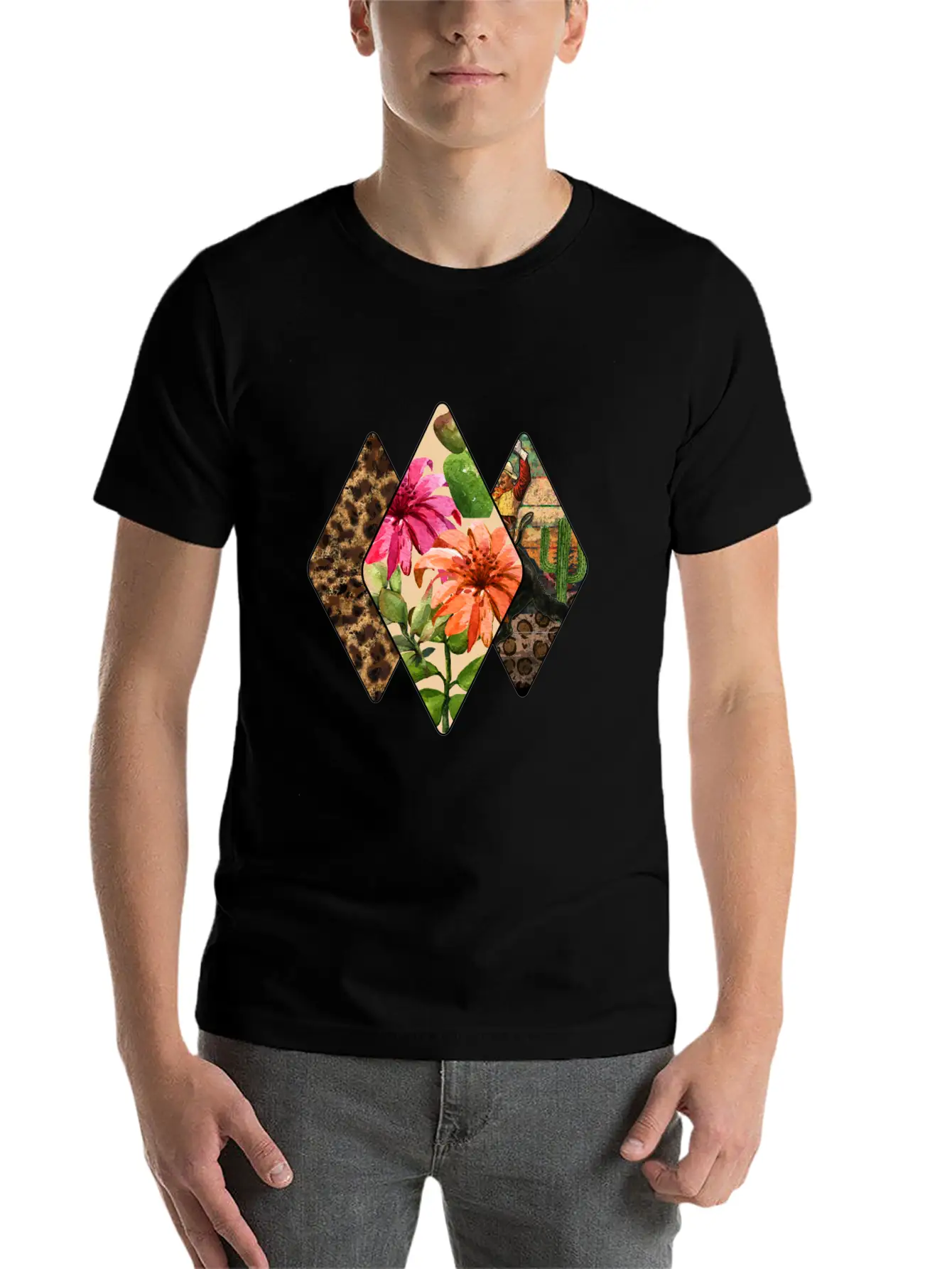 Cactus Succulent Stylish Everyday T-Shirt – Unisex Basic Cotton Tee