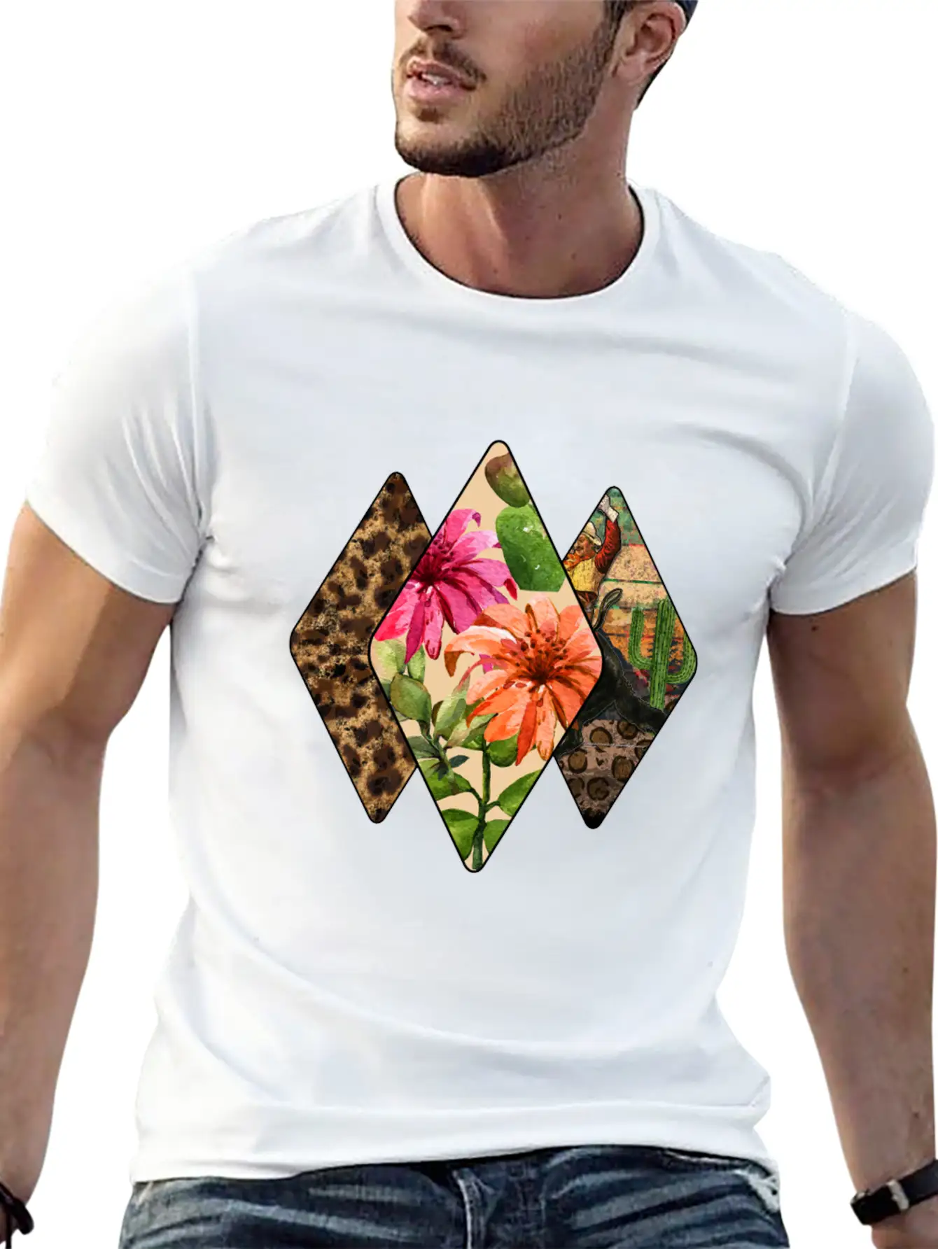 Cactus Succulent Stylish Everyday T-Shirt – Unisex Basic Cotton Tee