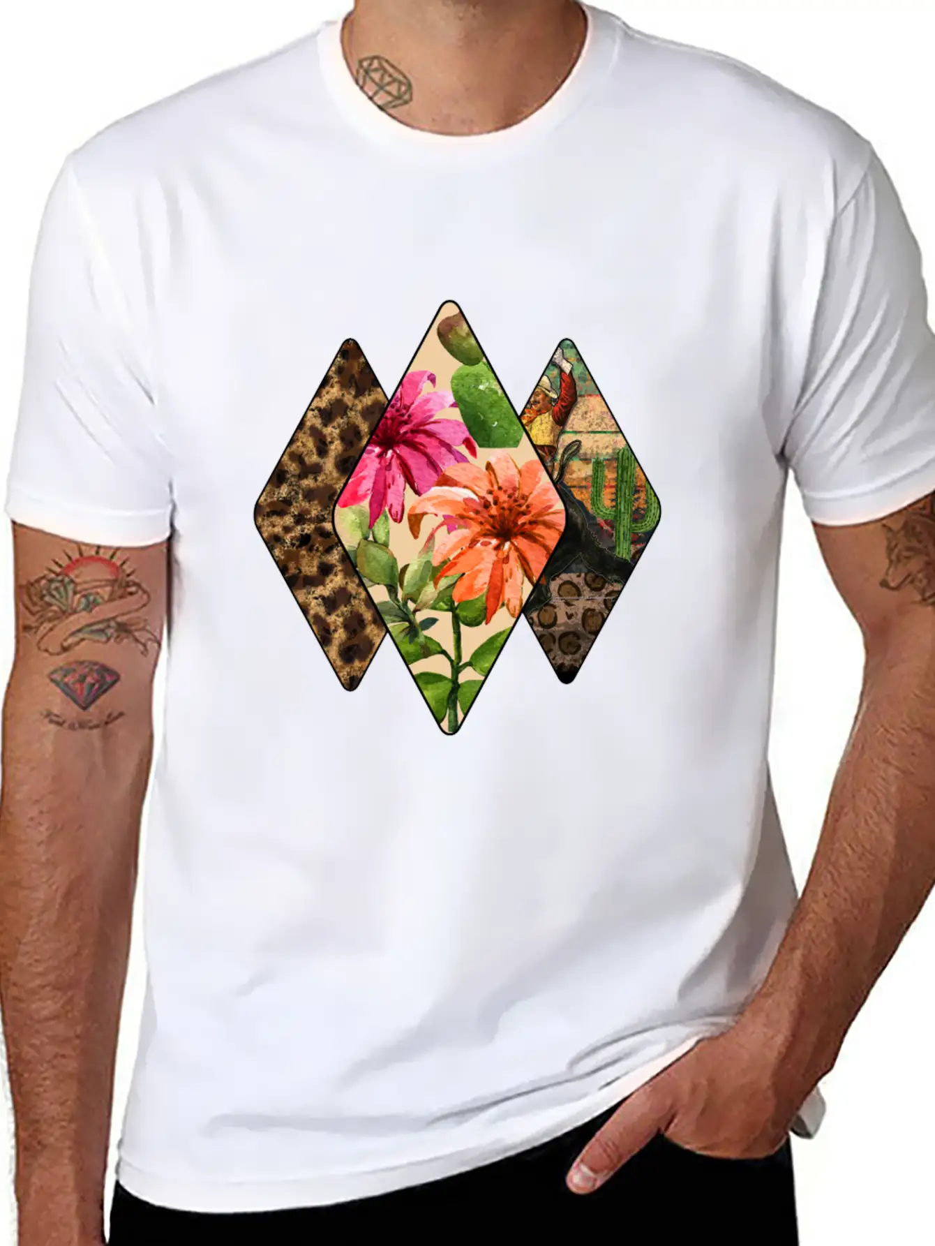 Cactus Succulent Stylish Everyday T-Shirt – Unisex Basic Cotton Tee