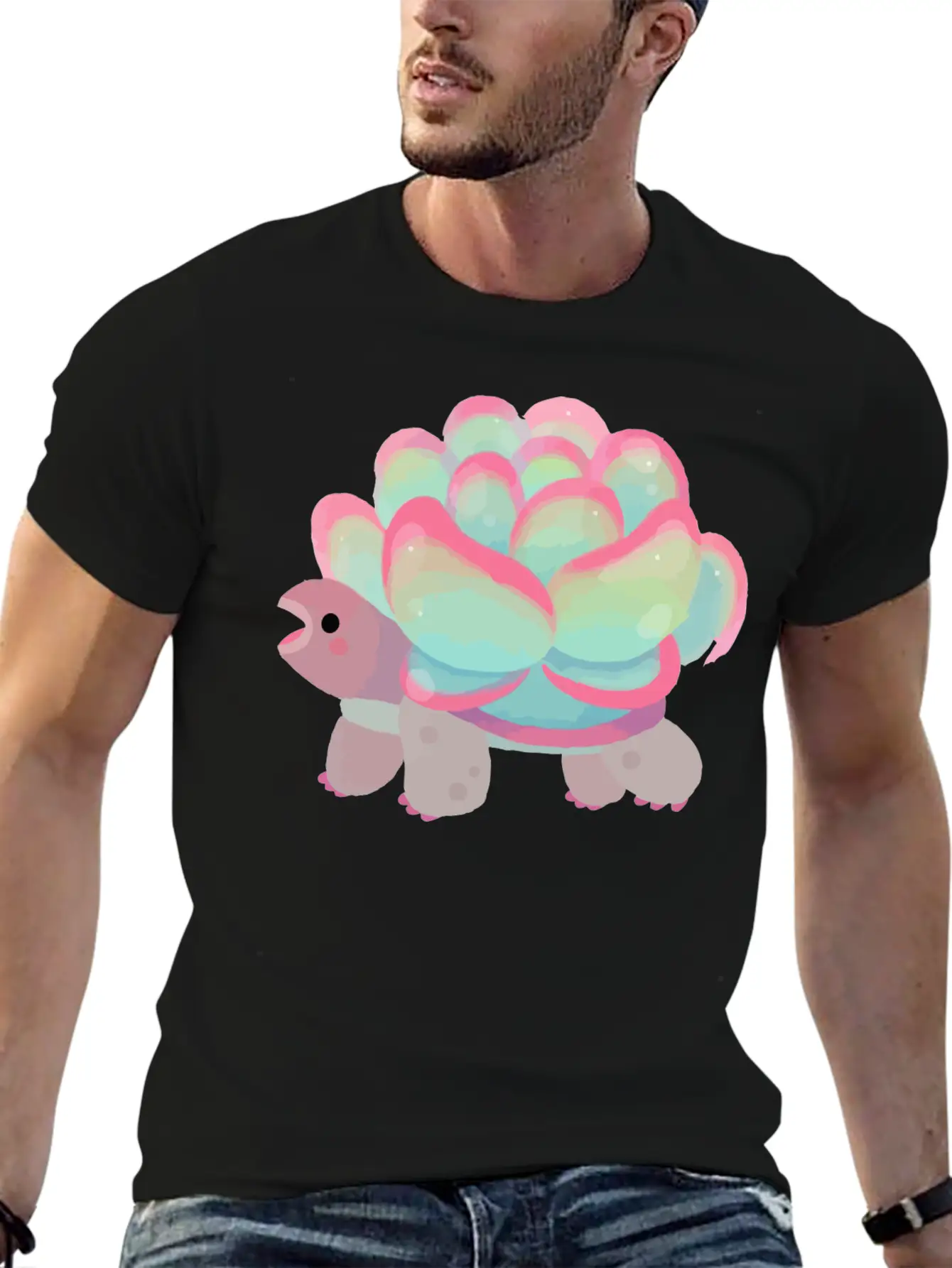 Cactus Tortoise Timeless Short Sleeve Tee – Comfy And Minimalist Design
