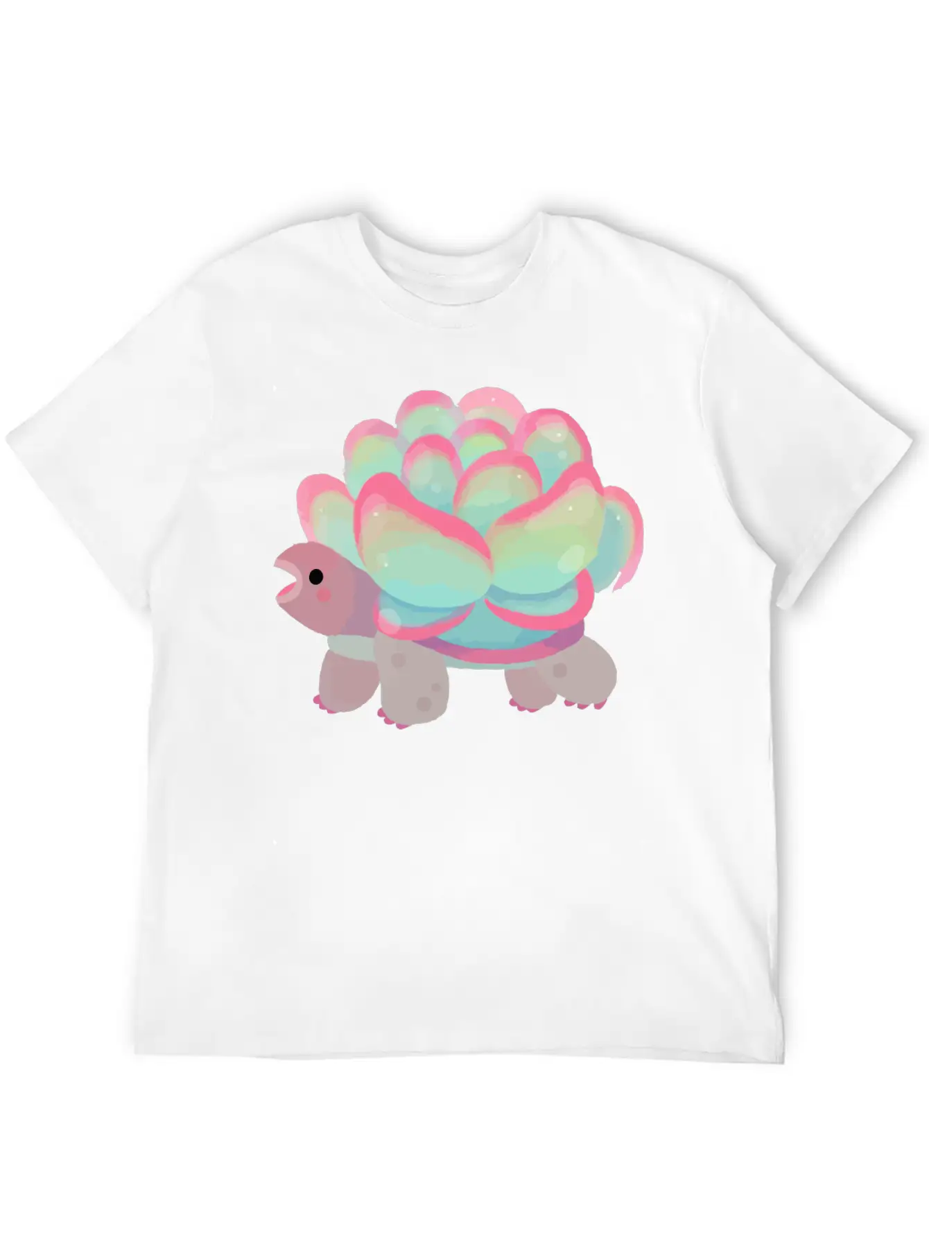 Cactus Tortoise Timeless Short Sleeve Tee – Comfy And Minimalist Design