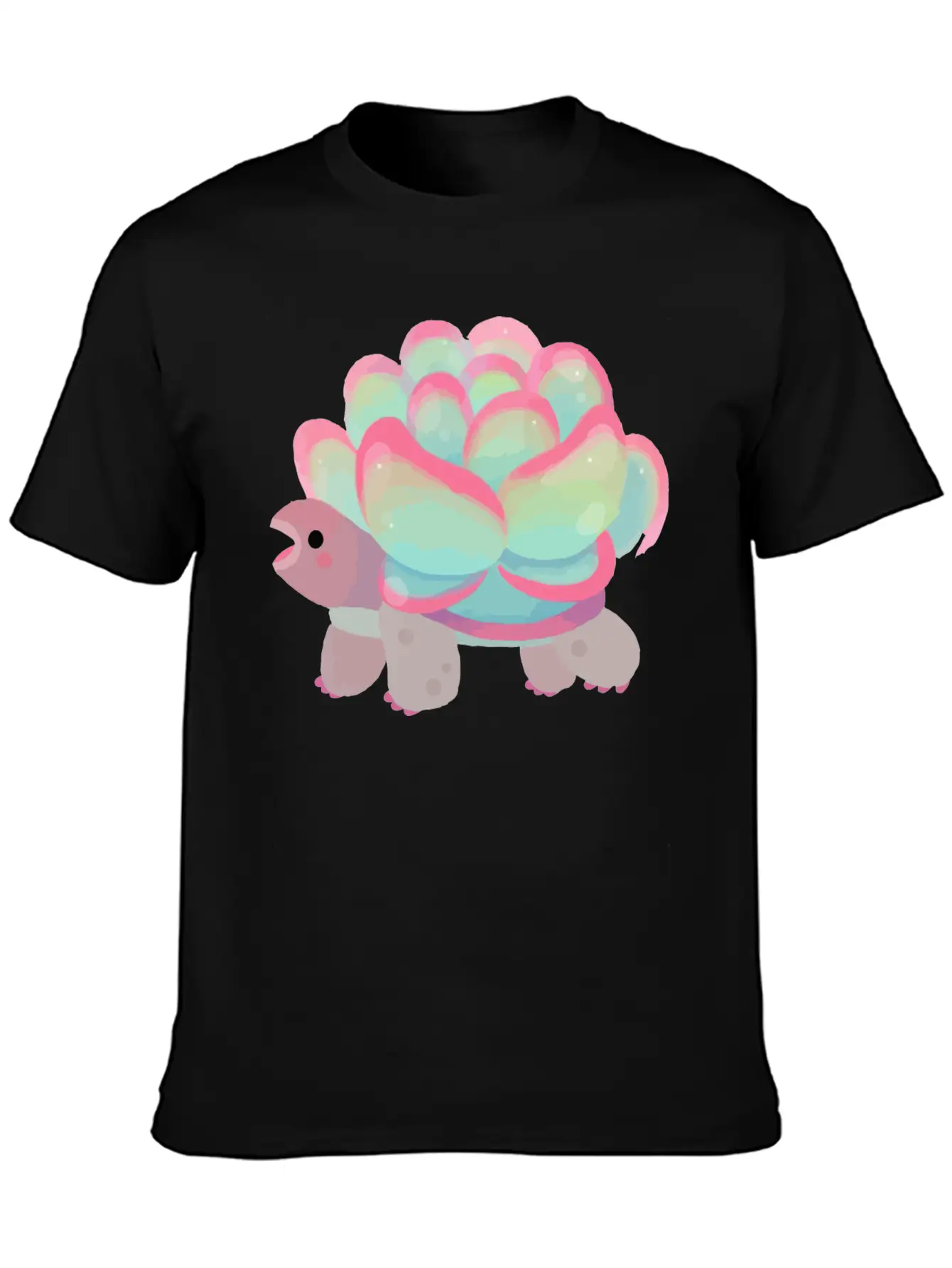 Cactus Tortoise Timeless Short Sleeve Tee – Comfy And Minimalist Design