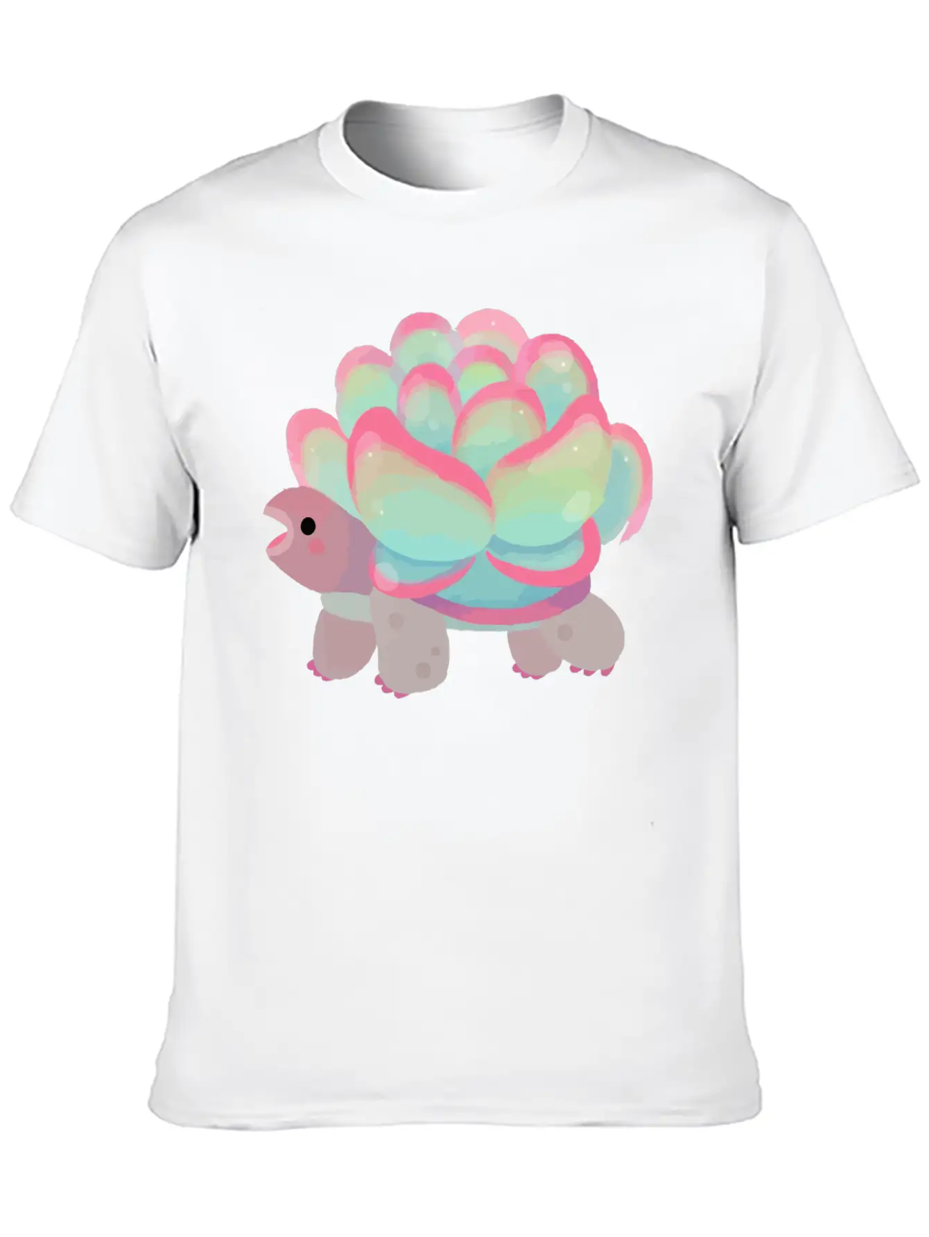 Cactus Tortoise Timeless Short Sleeve Tee – Comfy And Minimalist Design