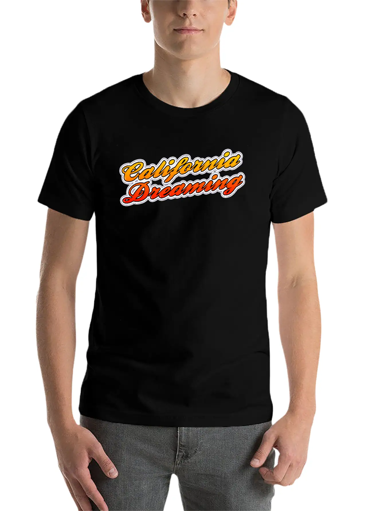 California Dreaming Essential Unisex Summer Tee – Soft Cotton Casual Fit