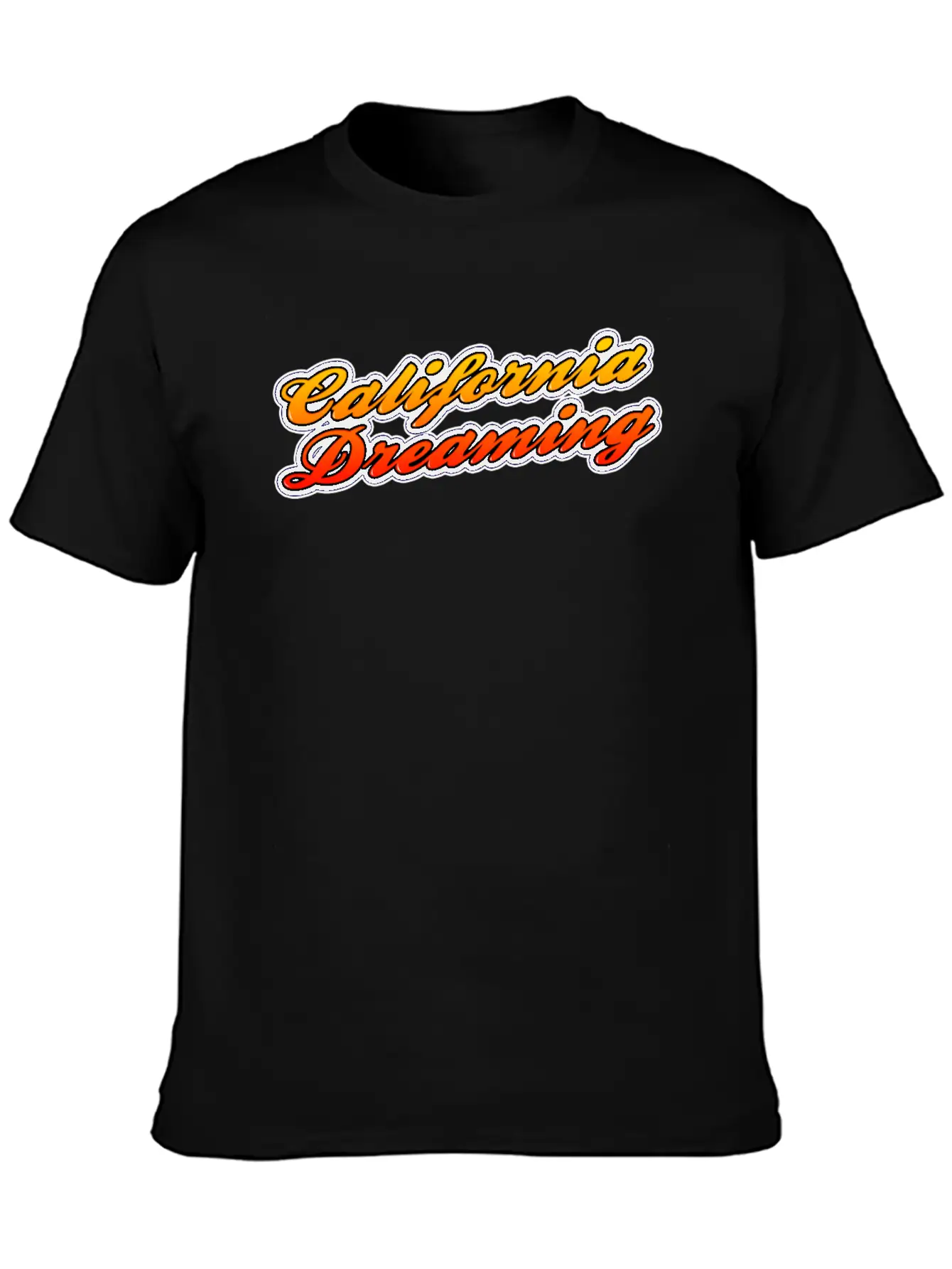 California Dreaming Essential Unisex Summer Tee – Soft Cotton Casual Fit