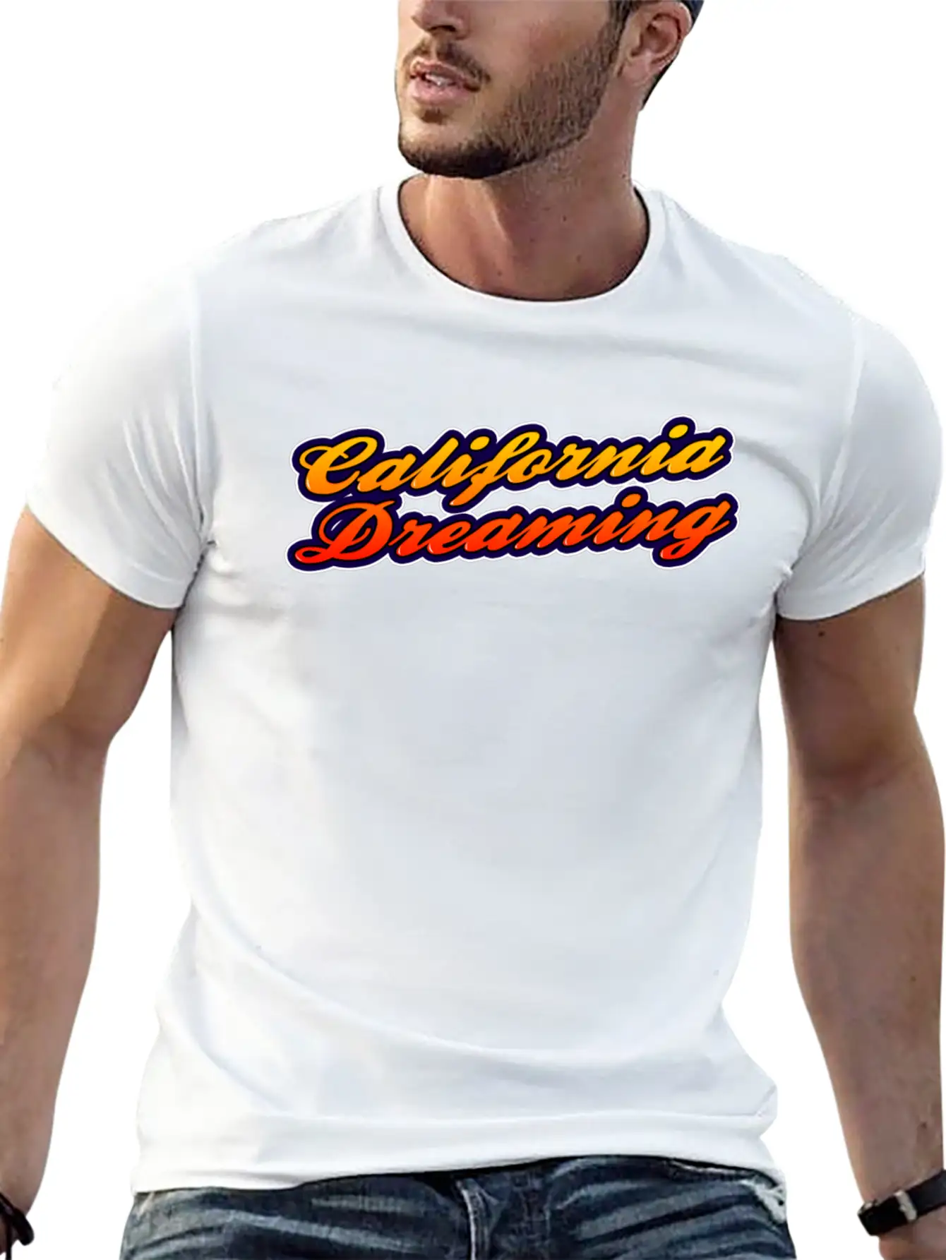 California Dreaming Essential Unisex Summer Tee – Soft Cotton Casual Fit