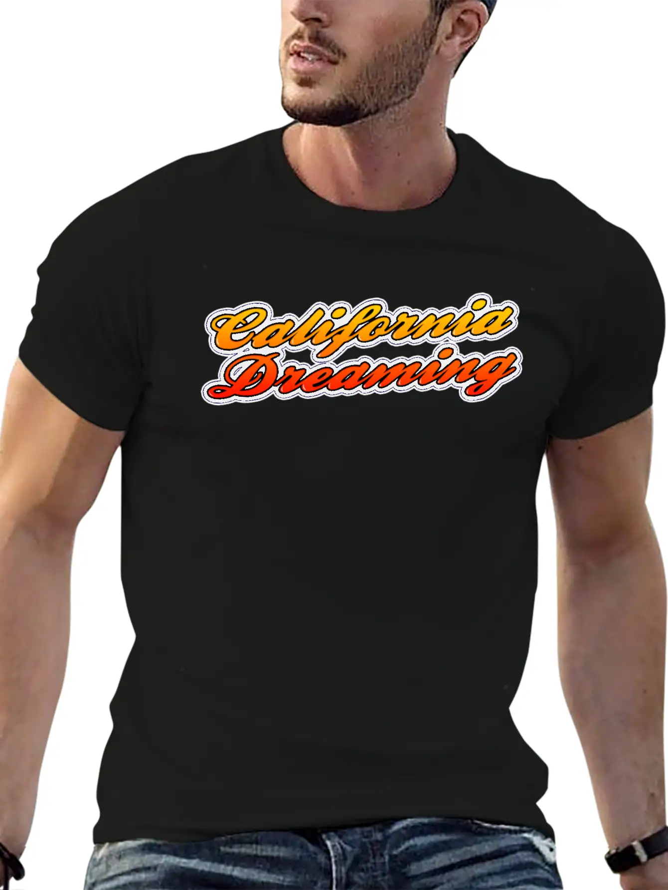 California Dreaming Essential Unisex Summer Tee – Soft Cotton Casual Fit