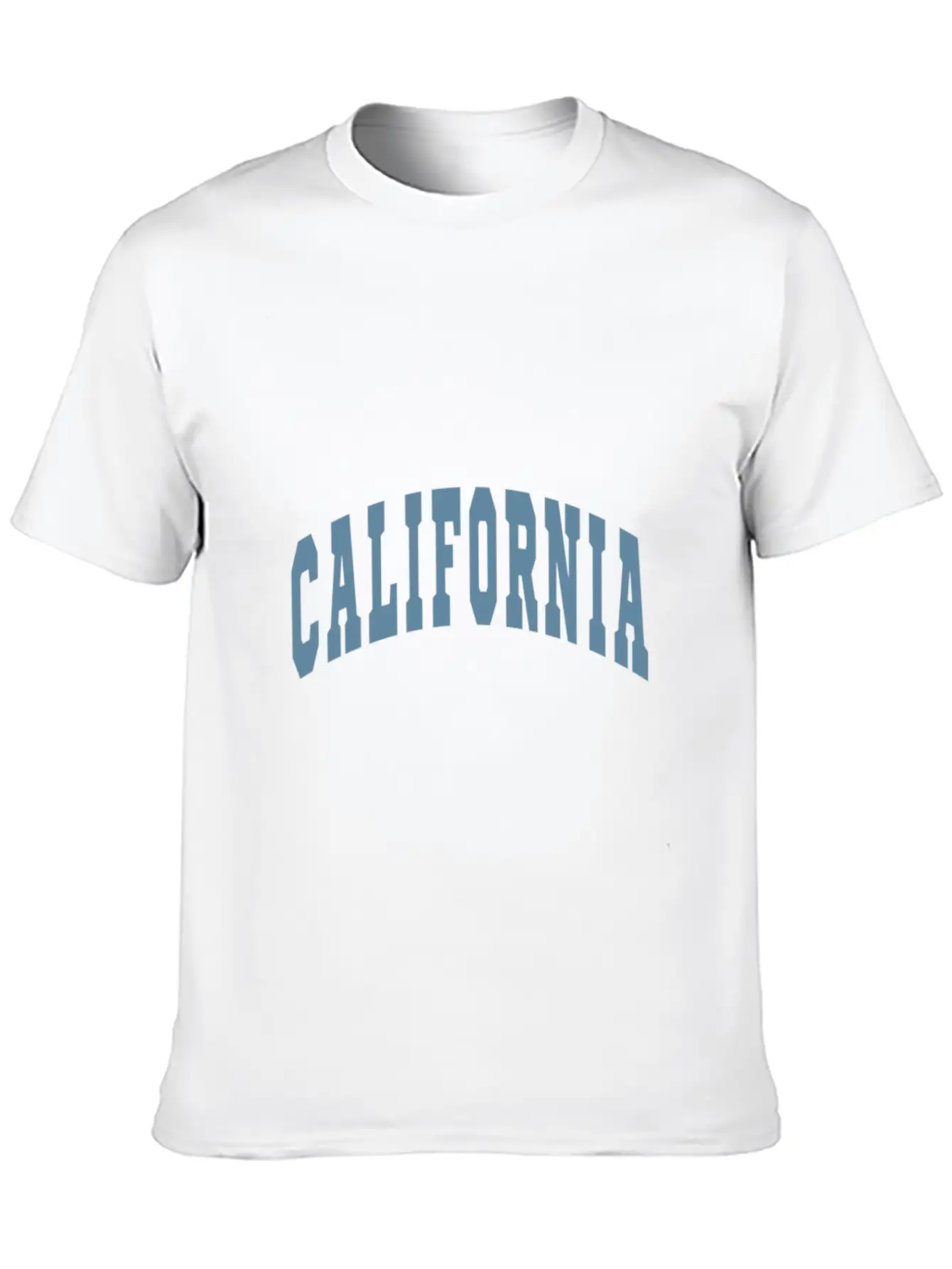 California Varsity Lettering Essential Unisex Summer Tee – Soft Cotton Casual Fit