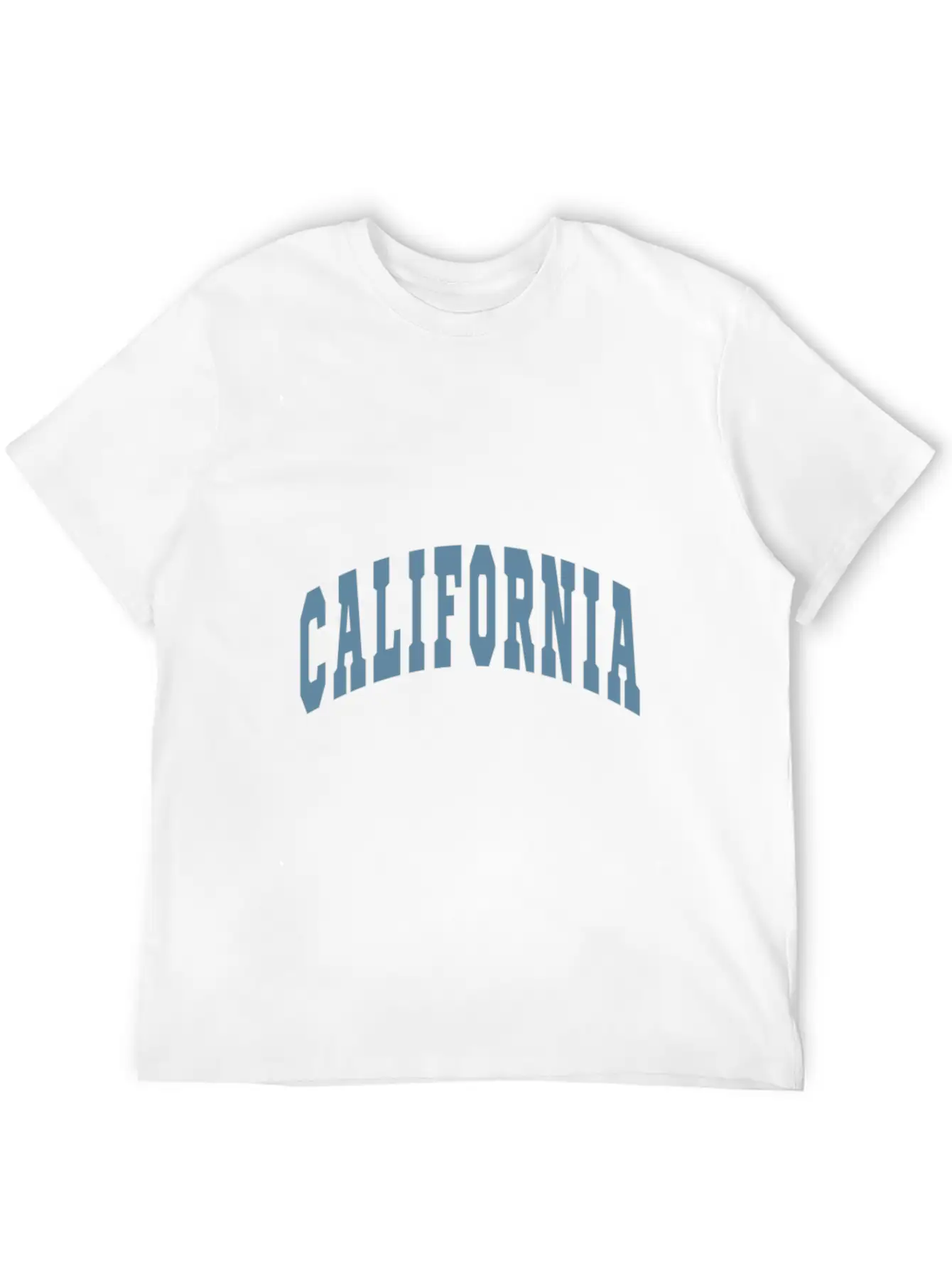 California Varsity Lettering Essential Unisex Summer Tee – Soft Cotton Casual Fit