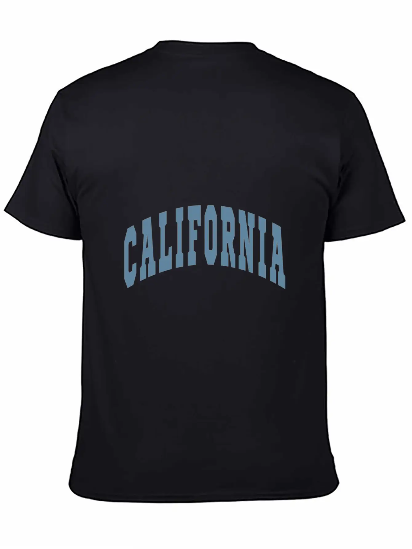 California Varsity Lettering Essential Unisex Summer Tee – Soft Cotton Casual Fit