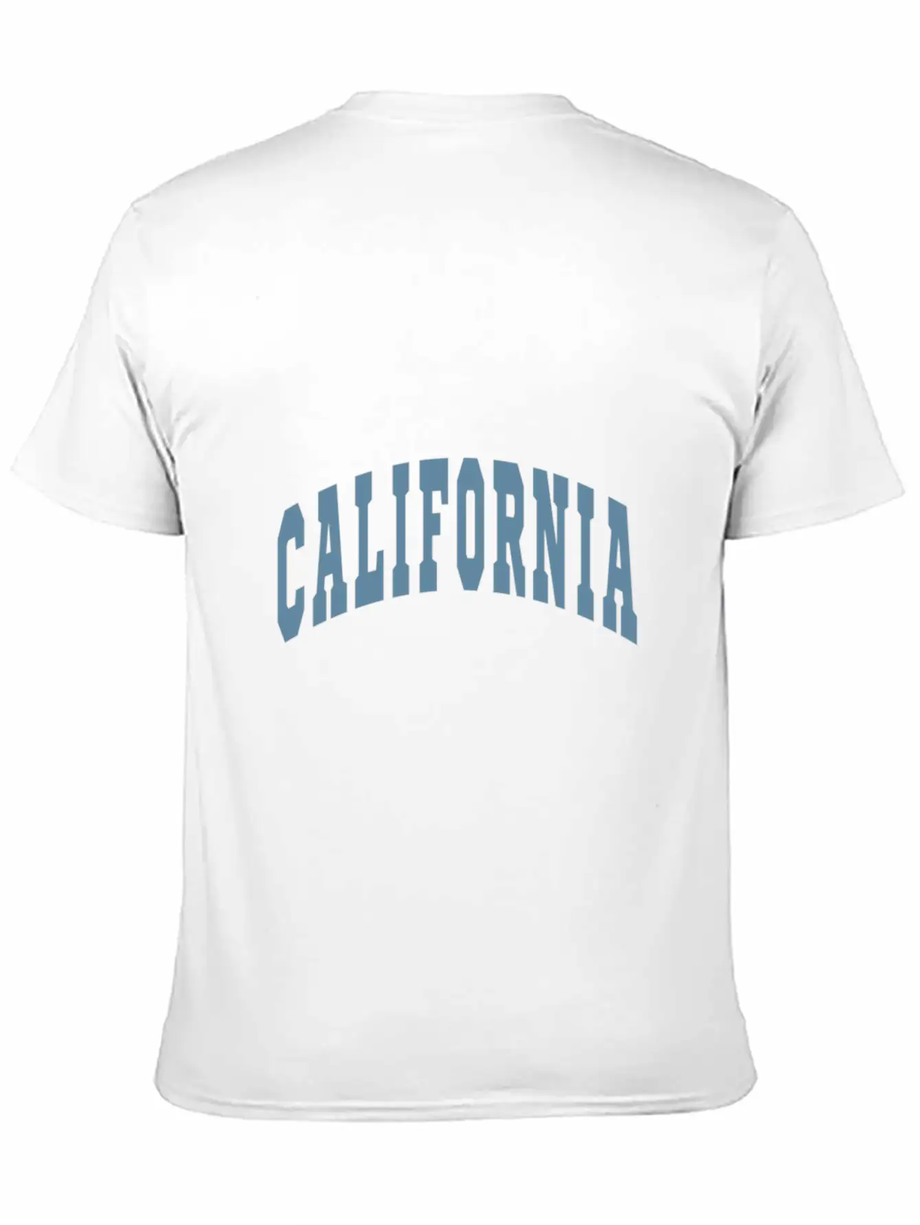 California Varsity Lettering Essential Unisex Summer Tee – Soft Cotton Casual Fit