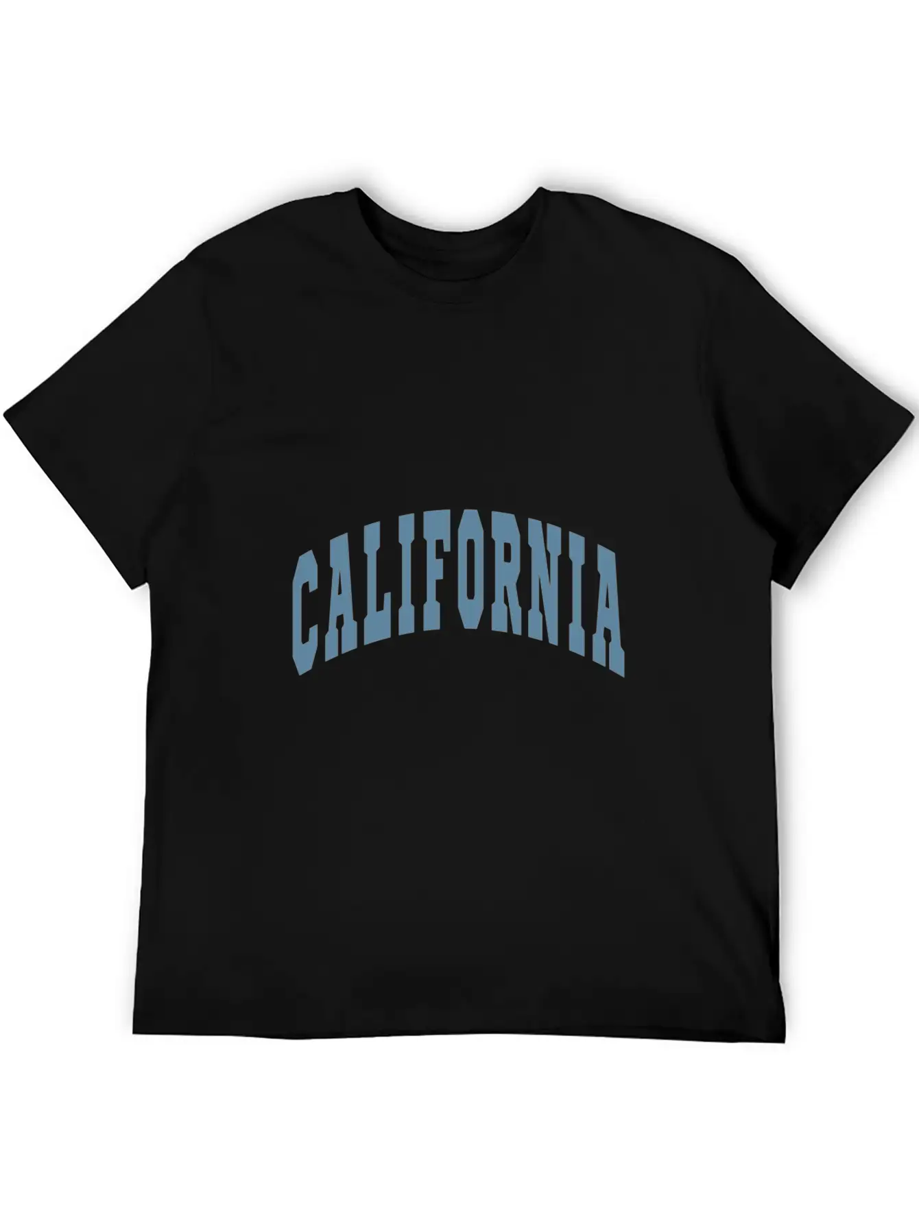 California Varsity Lettering Essential Unisex Summer Tee – Soft Cotton Casual Fit