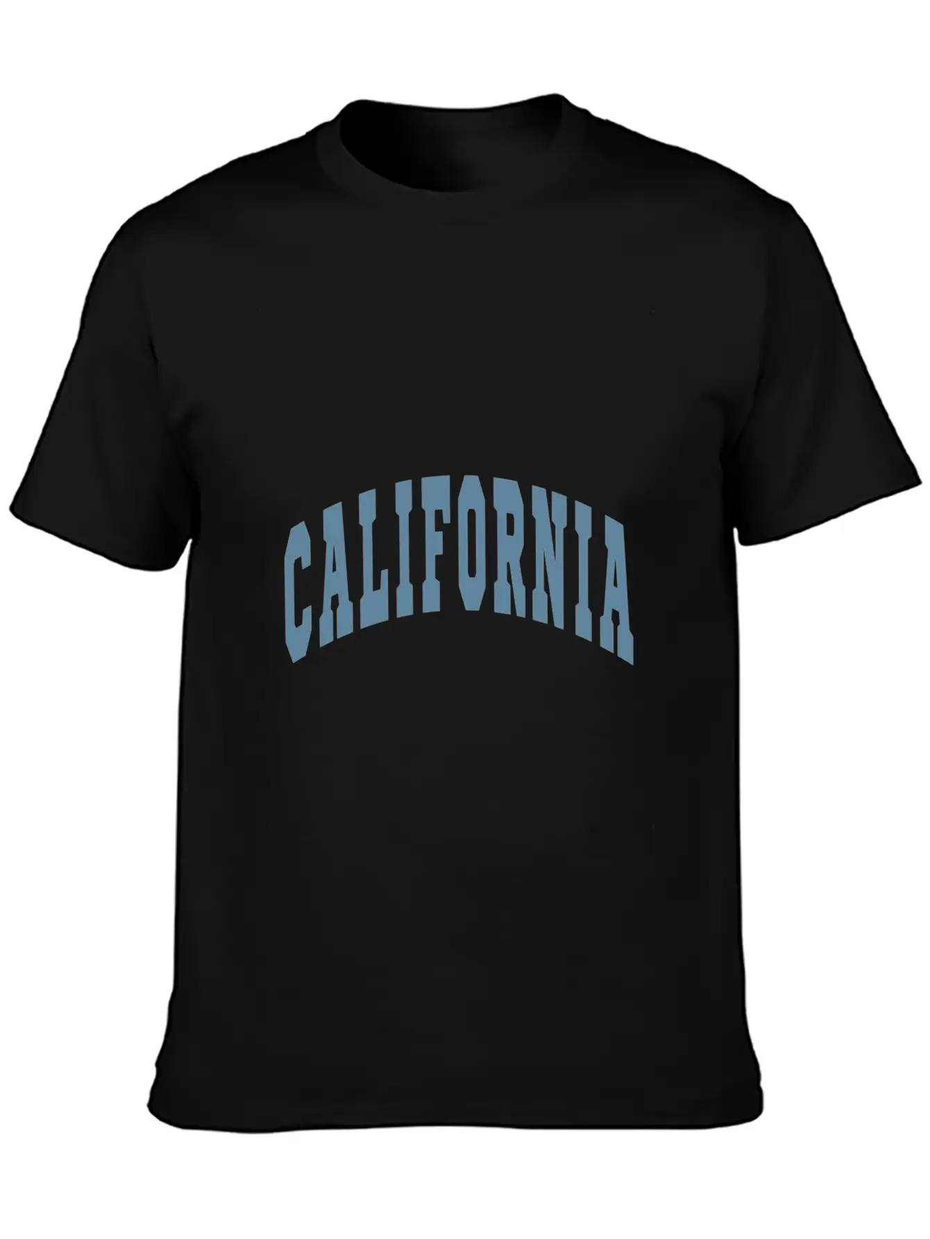 California Varsity Lettering Essential Unisex Summer Tee – Soft Cotton Casual Fit
