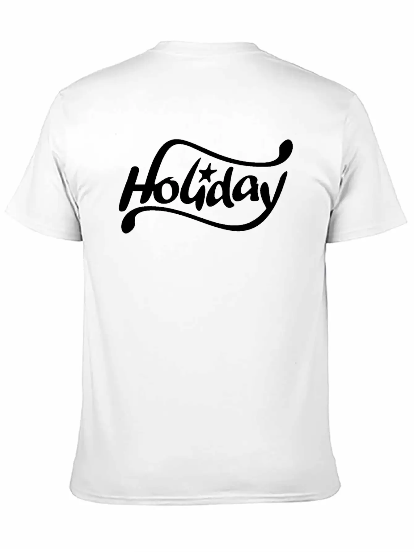 Calligraphy Holiday Stylish Everyday T-Shirt – Unisex Basic Cotton Tee